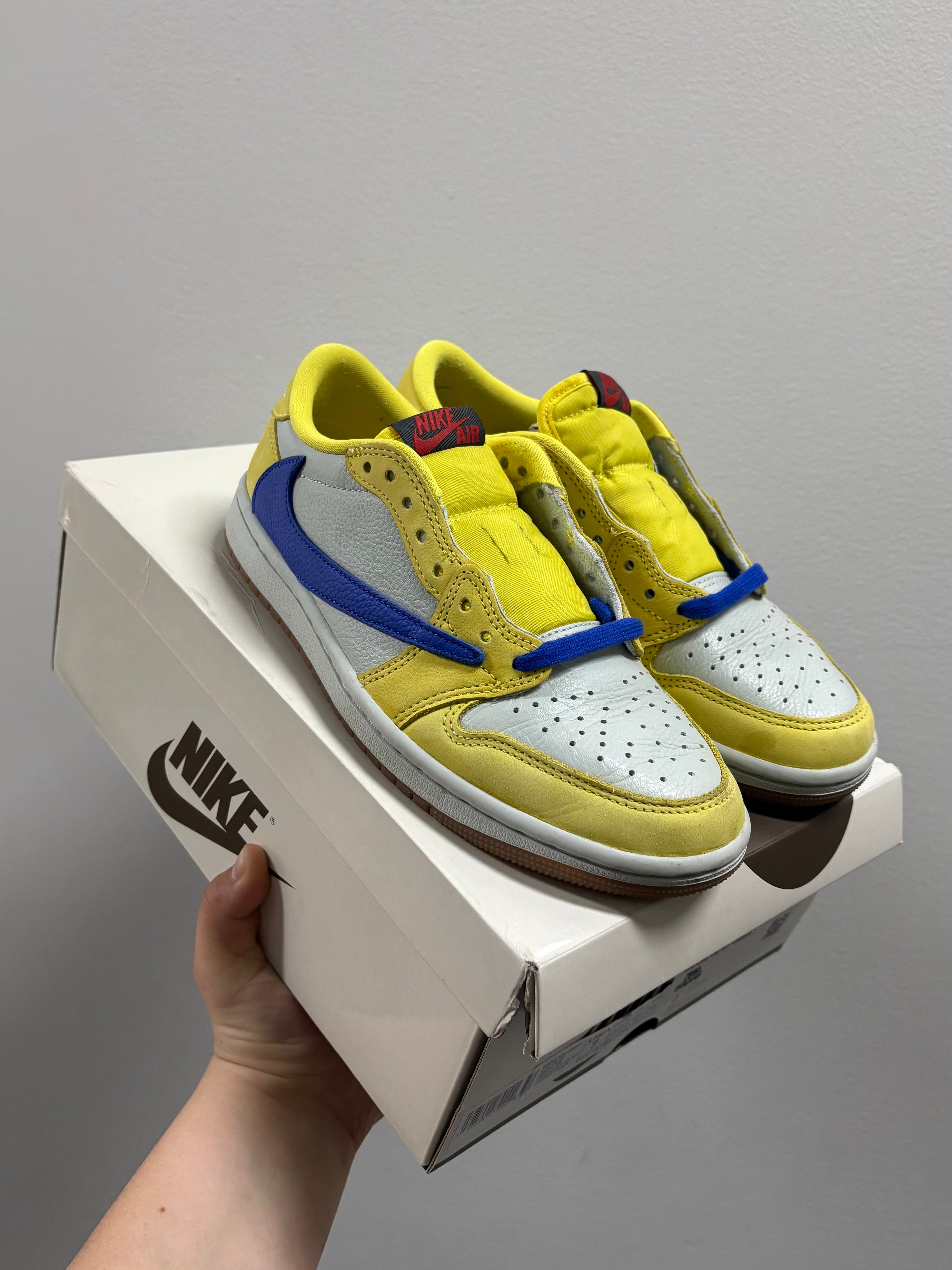 Travis Scott x Wmns Air Jordan 1 Retro Low OG SP Canary