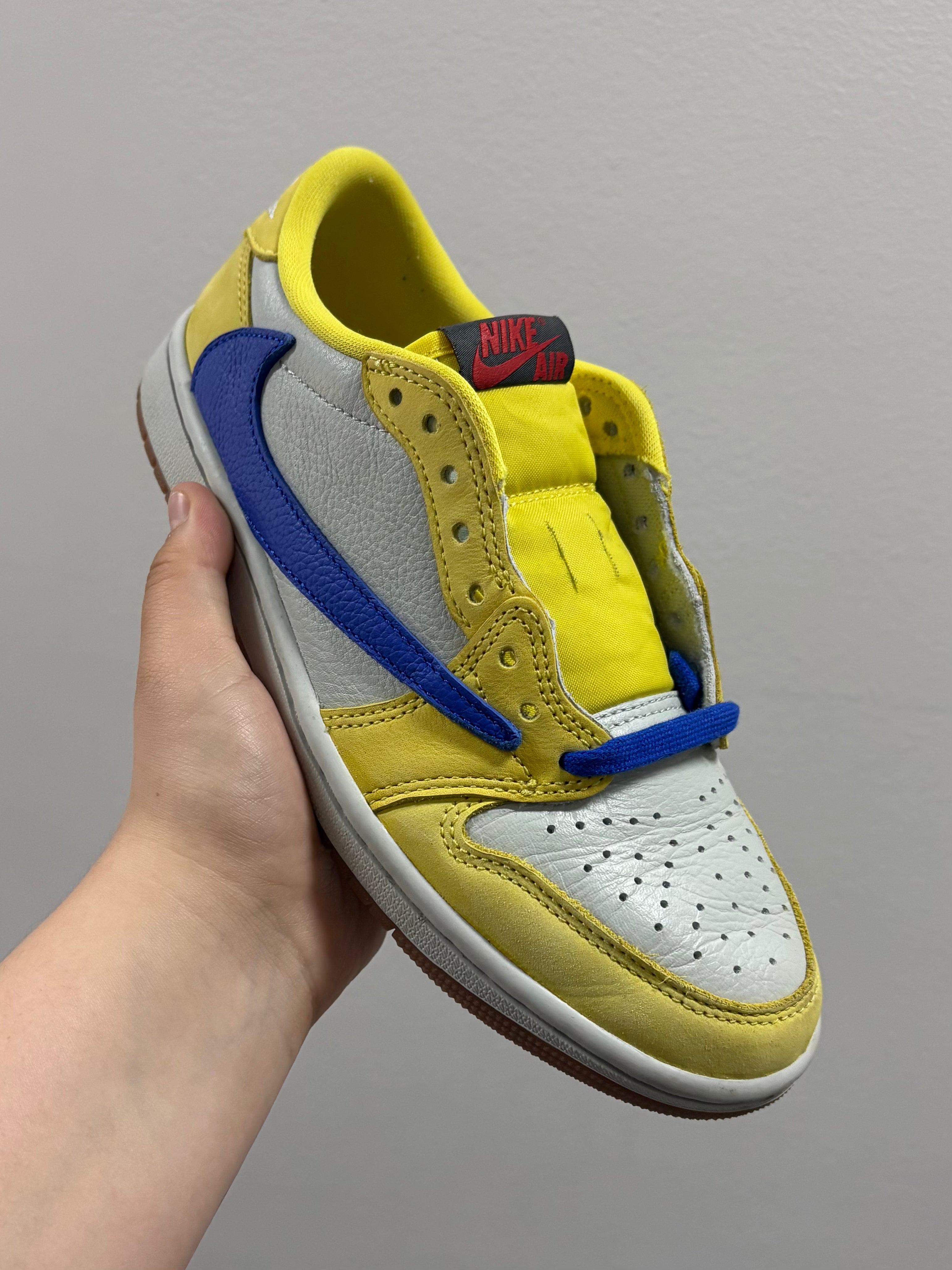 Travis Scott x Wmns Air Jordan 1 Retro Low OG SP Canary