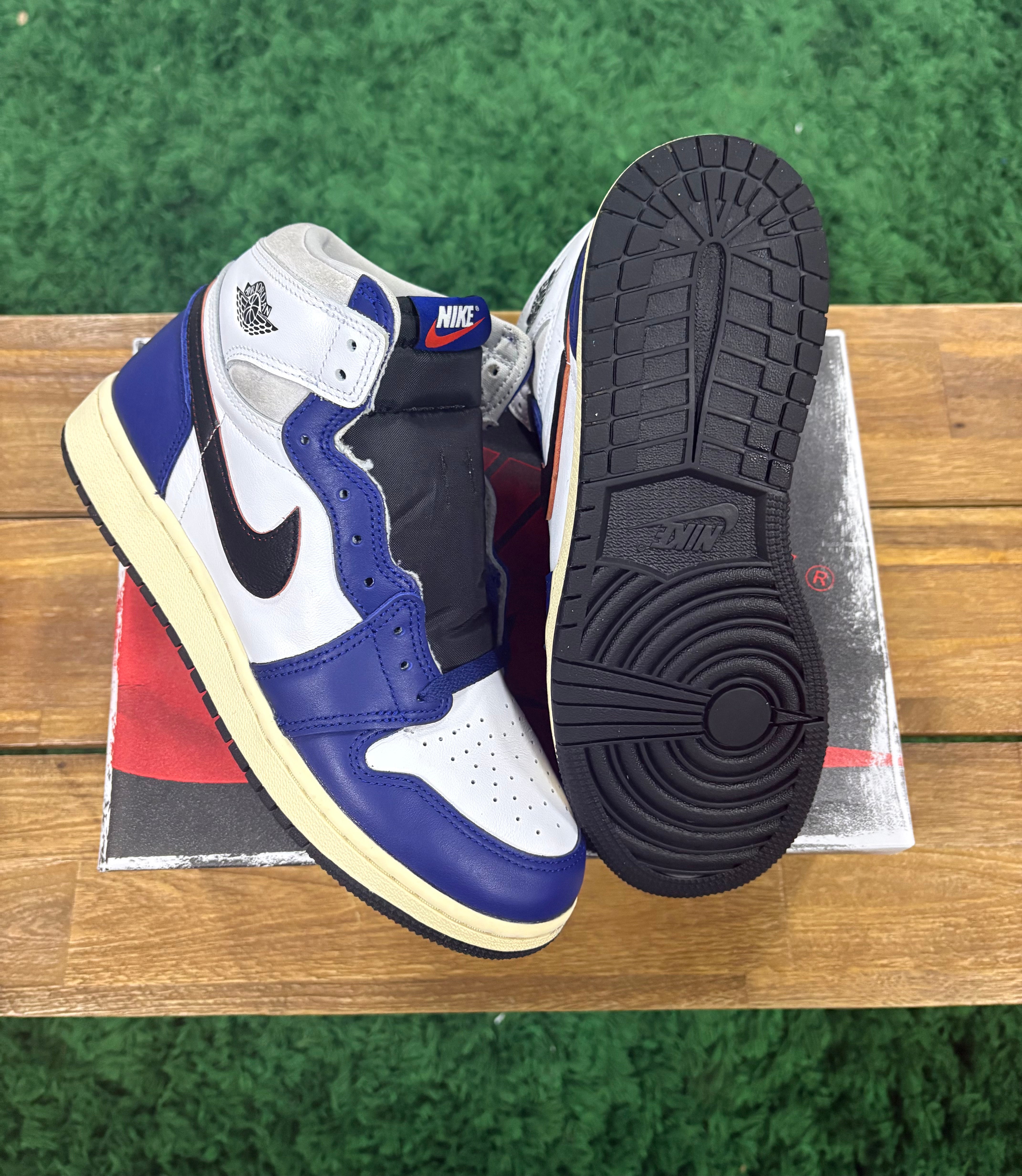 Air Jordan 1 Retro High OG GS Rare Air - Deep Royal Blue