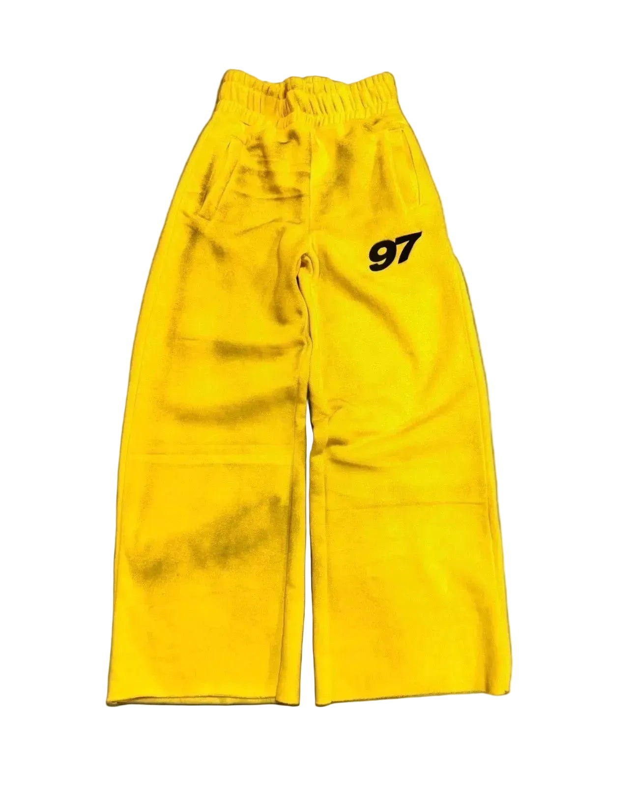 Dominion Dirty Wash Yellow Sweatpants