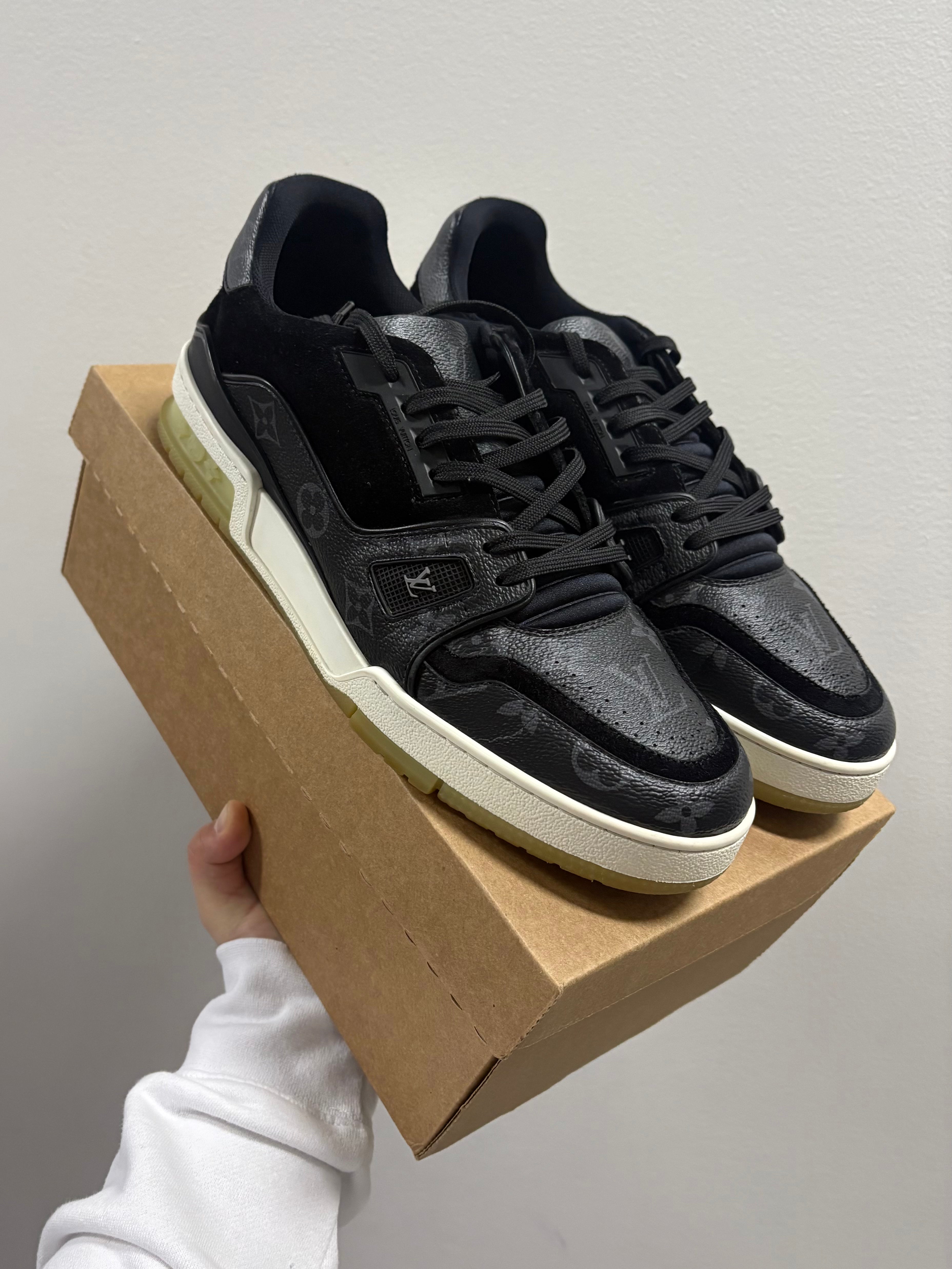 Louis Vuitton Trainer Black Graphite