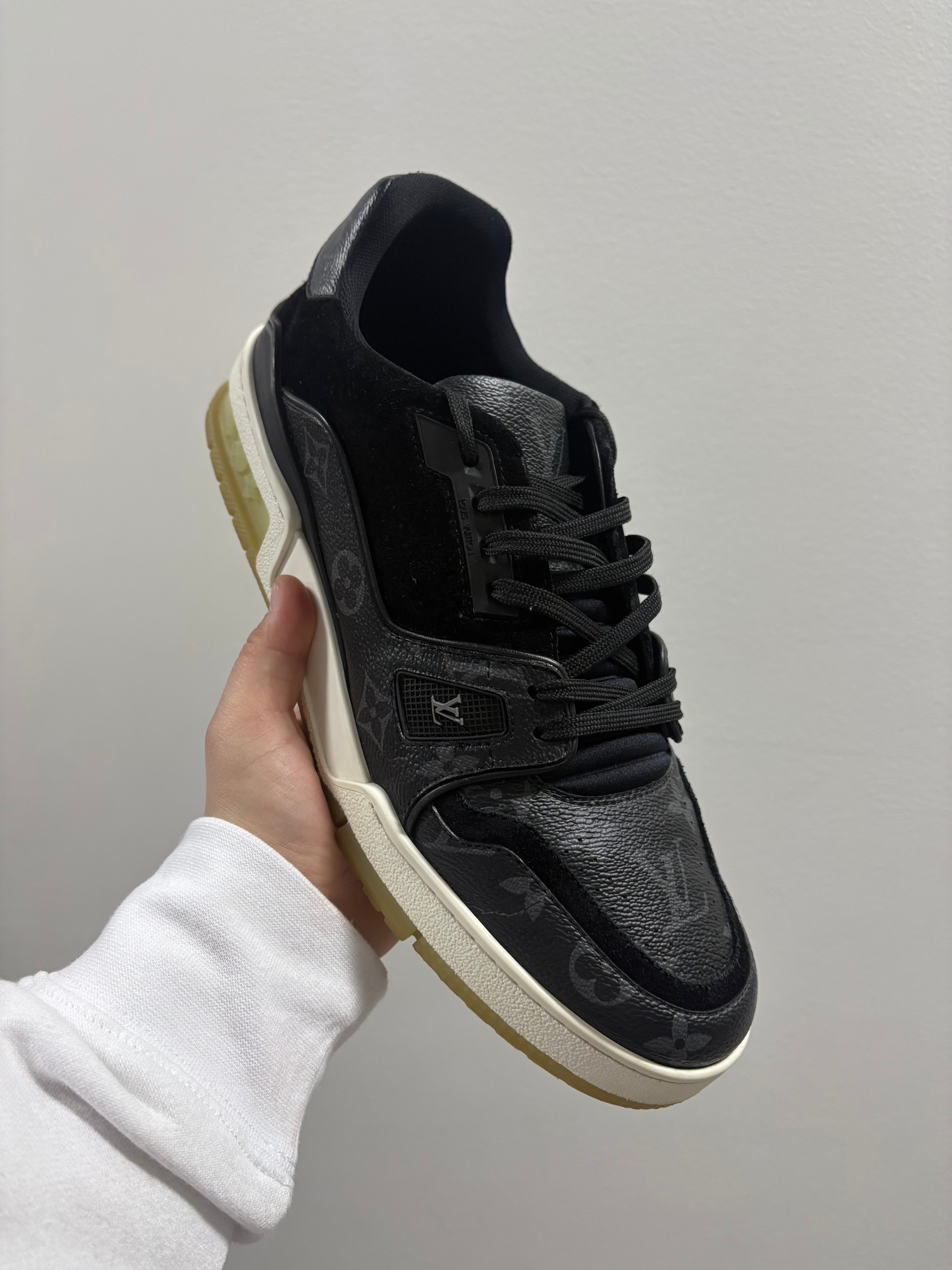 Louis Vuitton Trainer Black Graphite