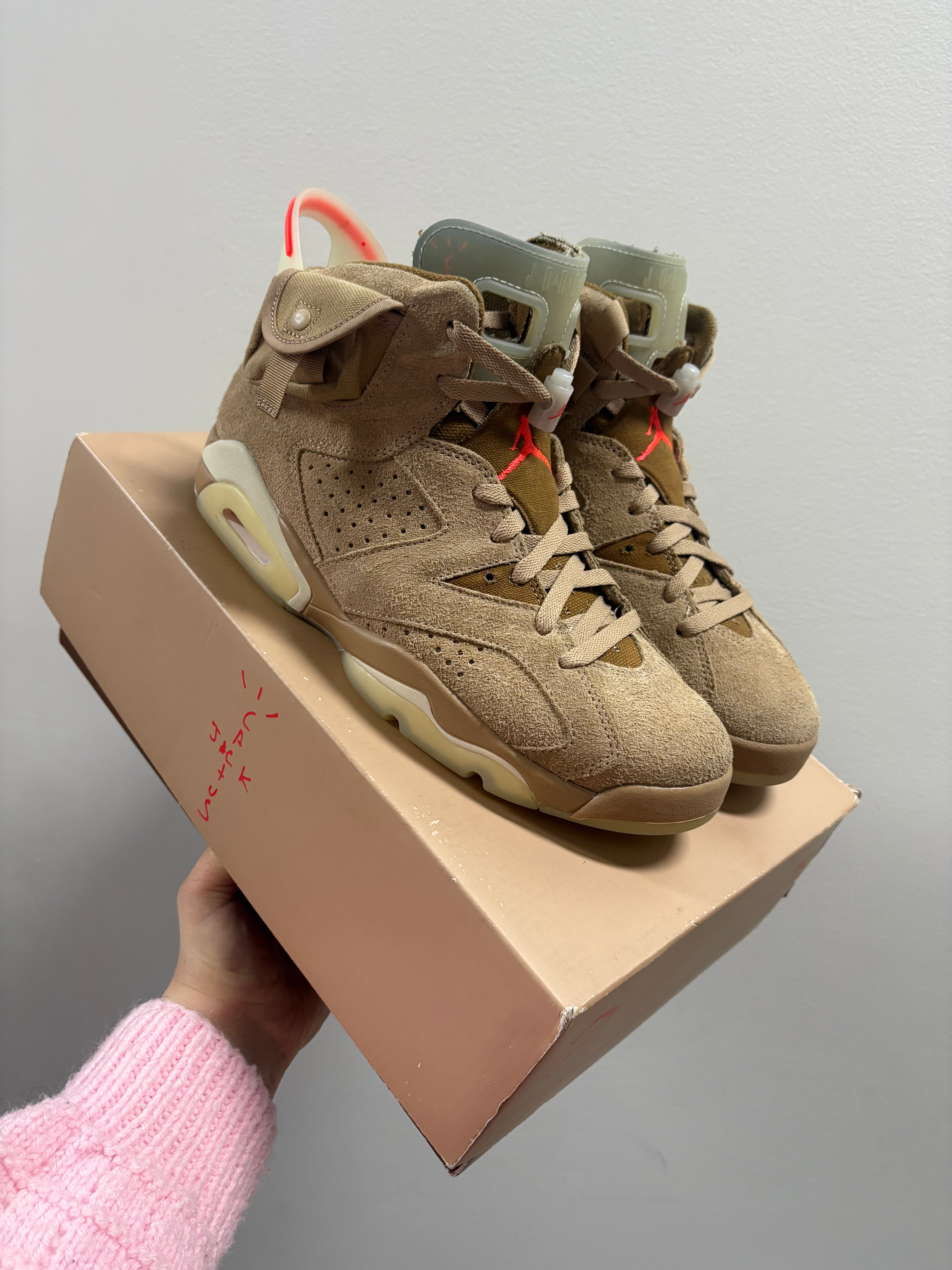 Travis Scott x Air Jordan 6 Retro British Khaki