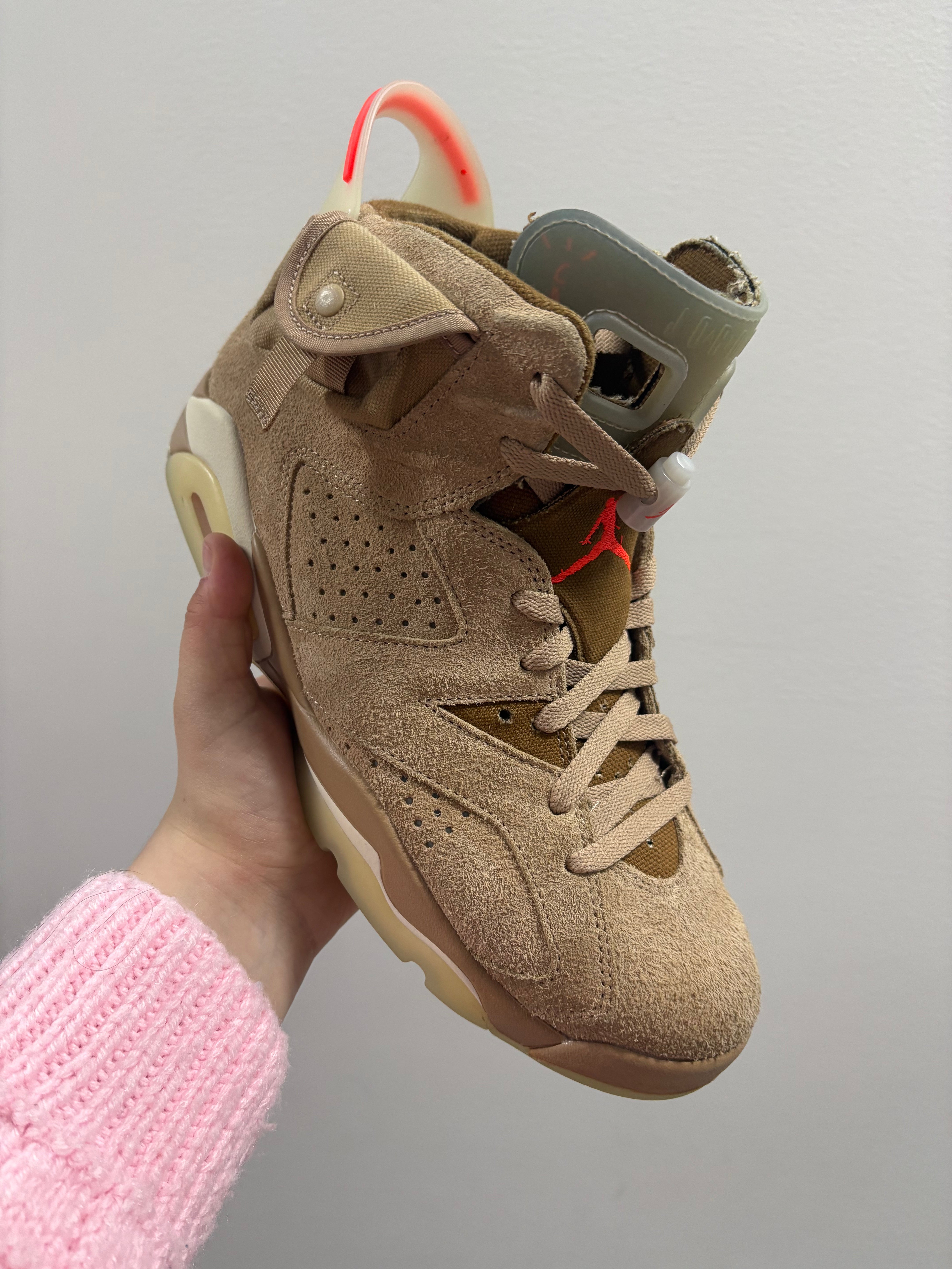 Travis Scott x Air Jordan 6 Retro British Khaki