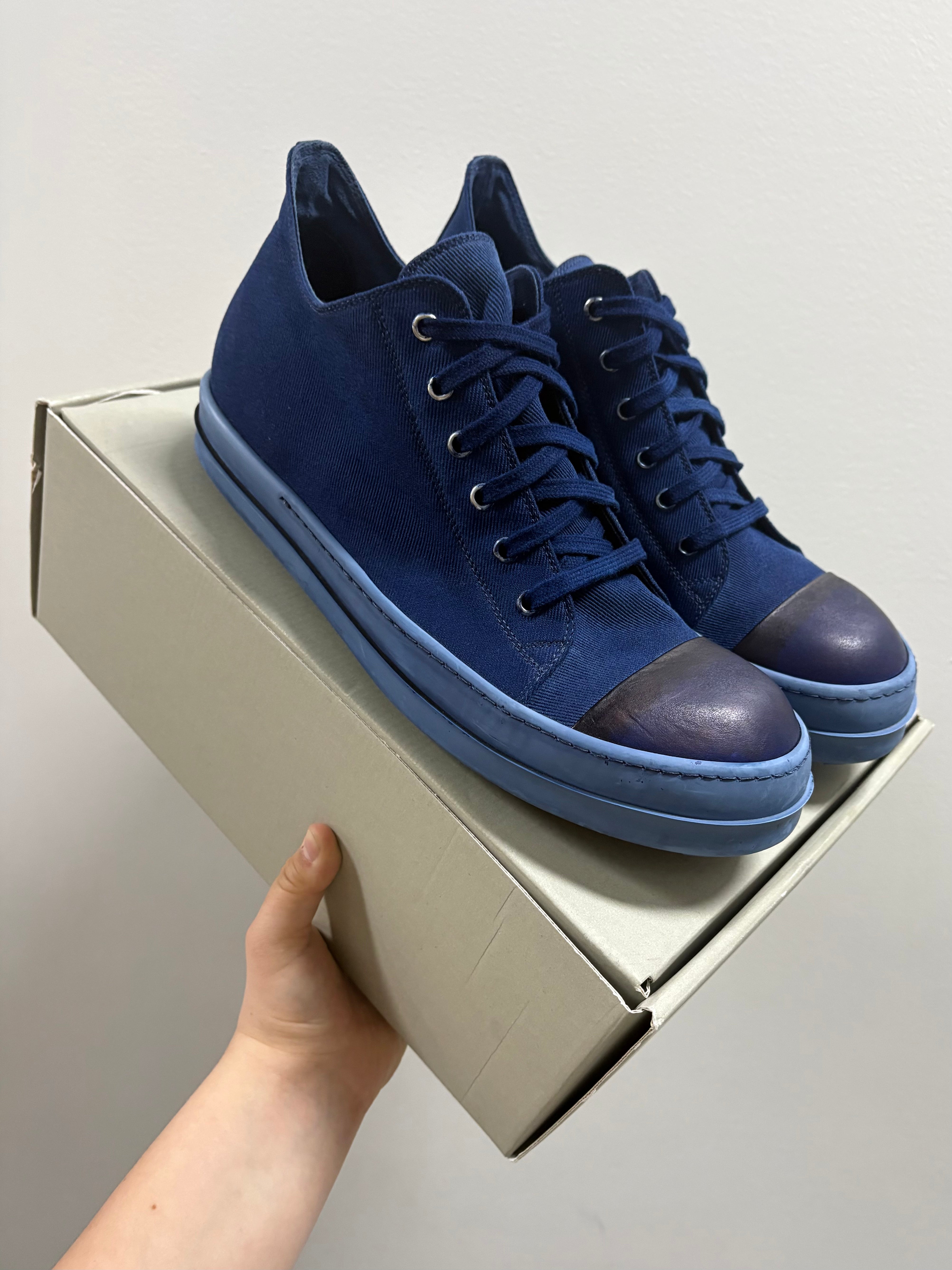 Rick Owens Drkshdw Indigo Low
