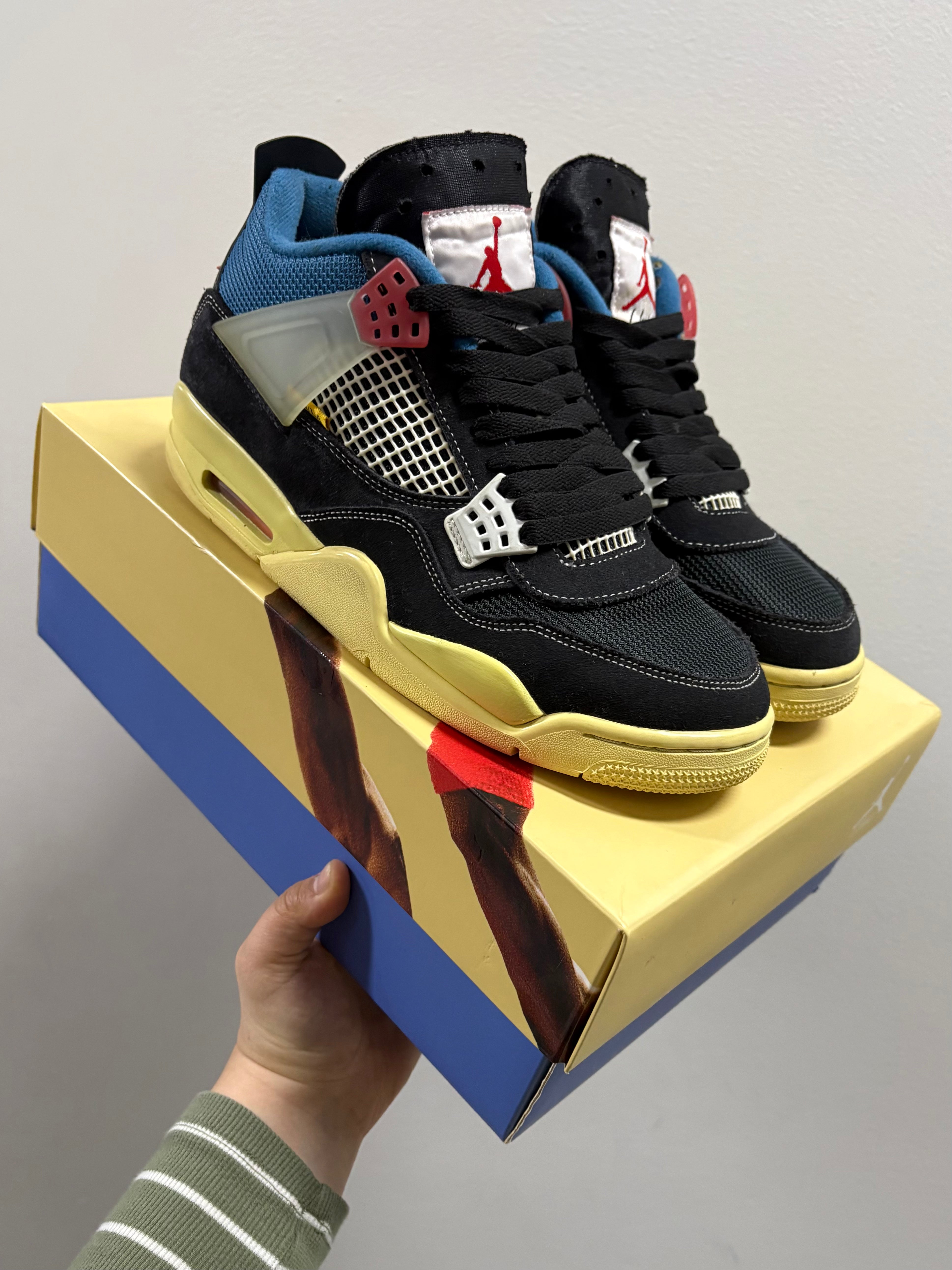 Union LA x Air Jordan 4 Retro Off Noir