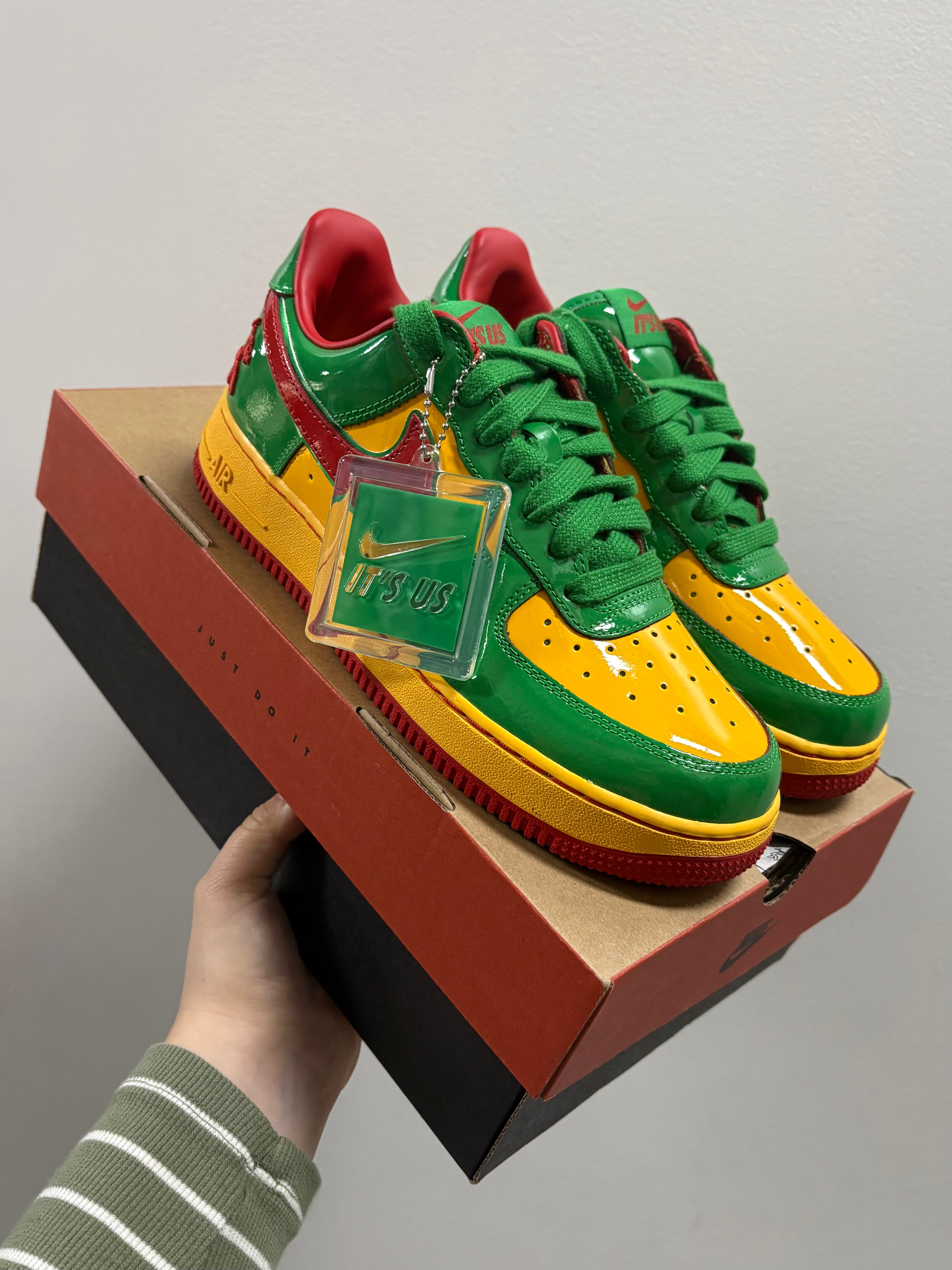 Lil Yachty x Air Force 1 Low Concrete Boys - Lucky Green