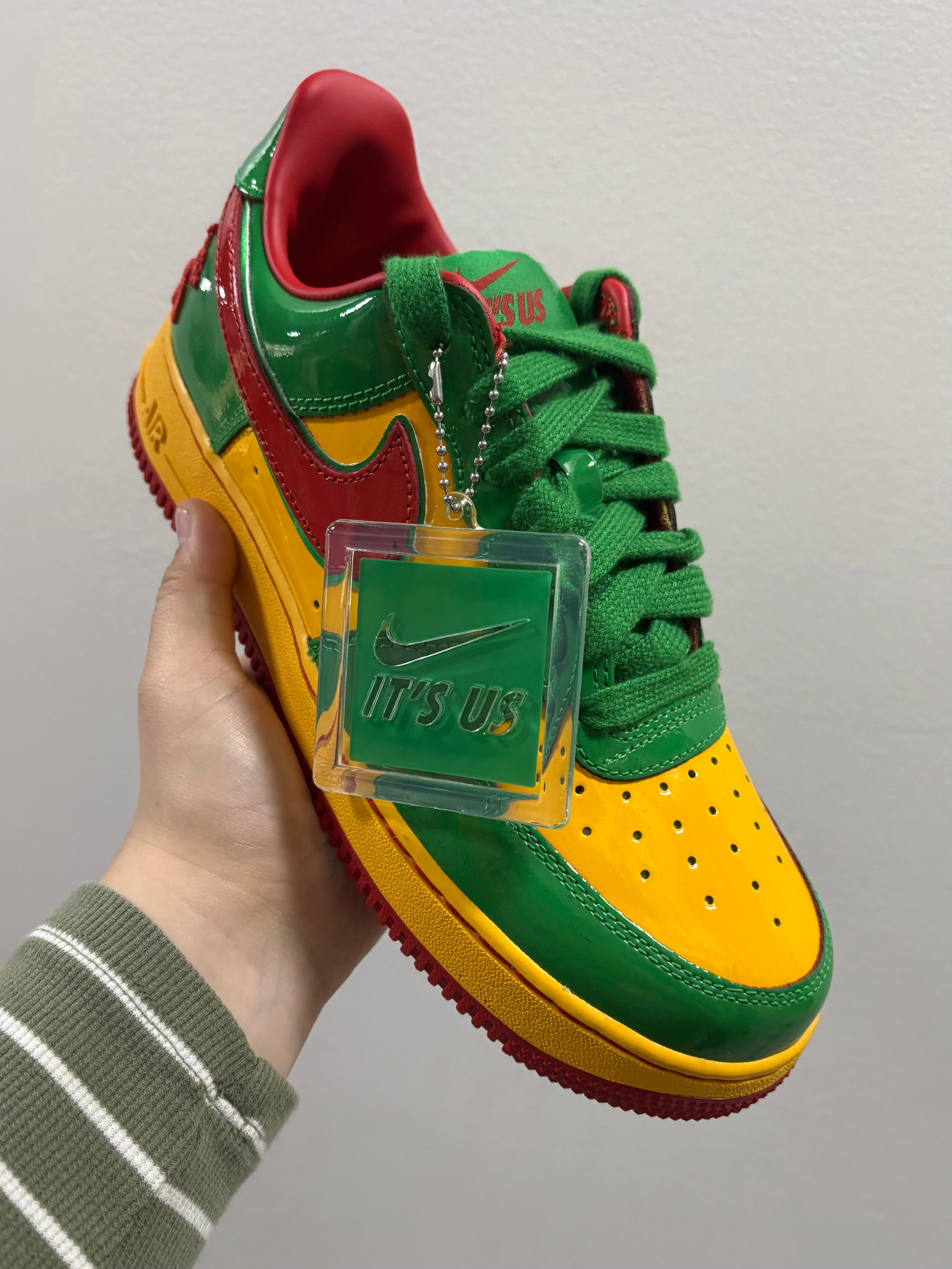 Lil Yachty x Air Force 1 Low Concrete Boys - Lucky Green