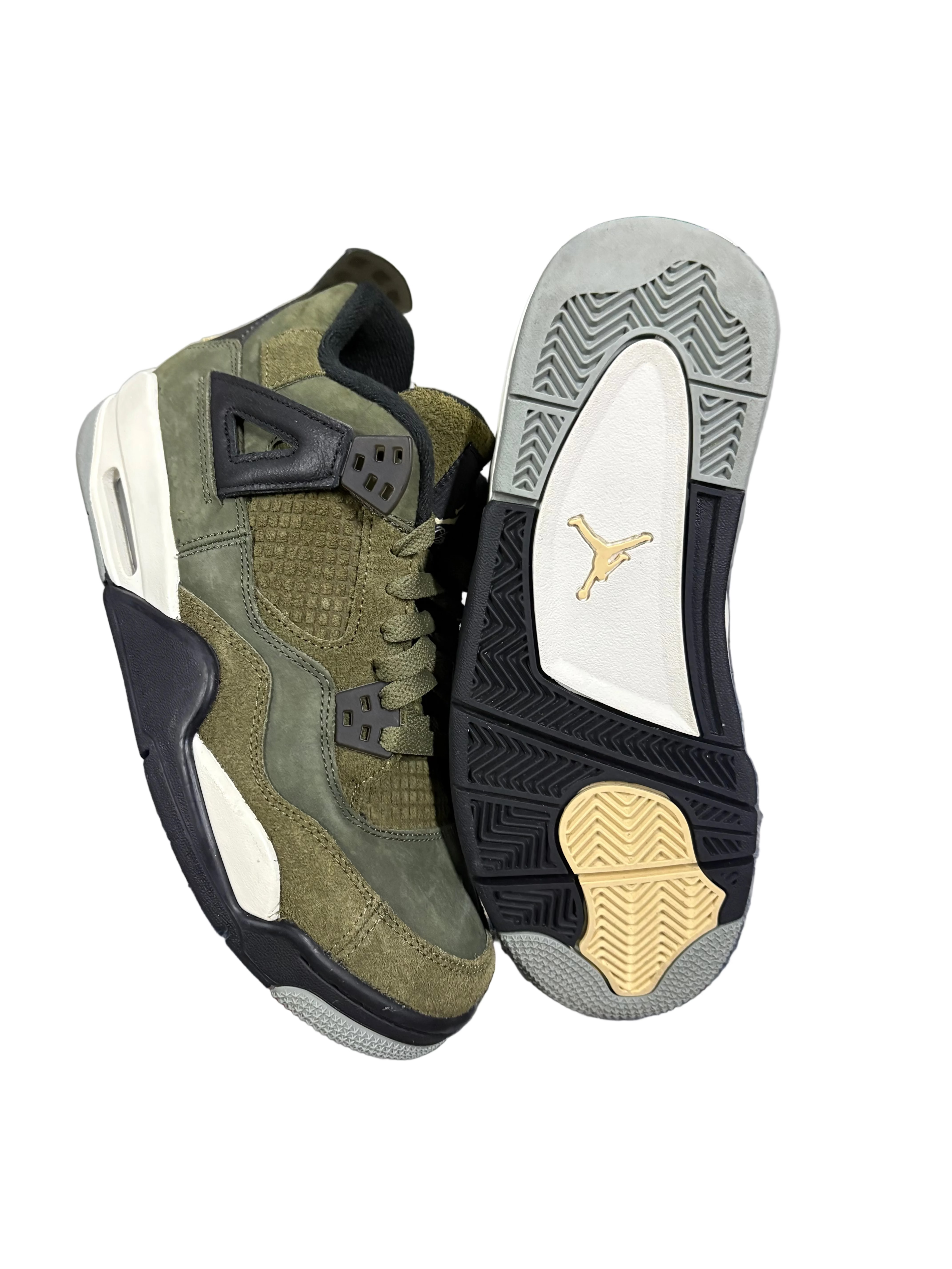 Air Jordan 4 Retro SE GS Craft - Olive