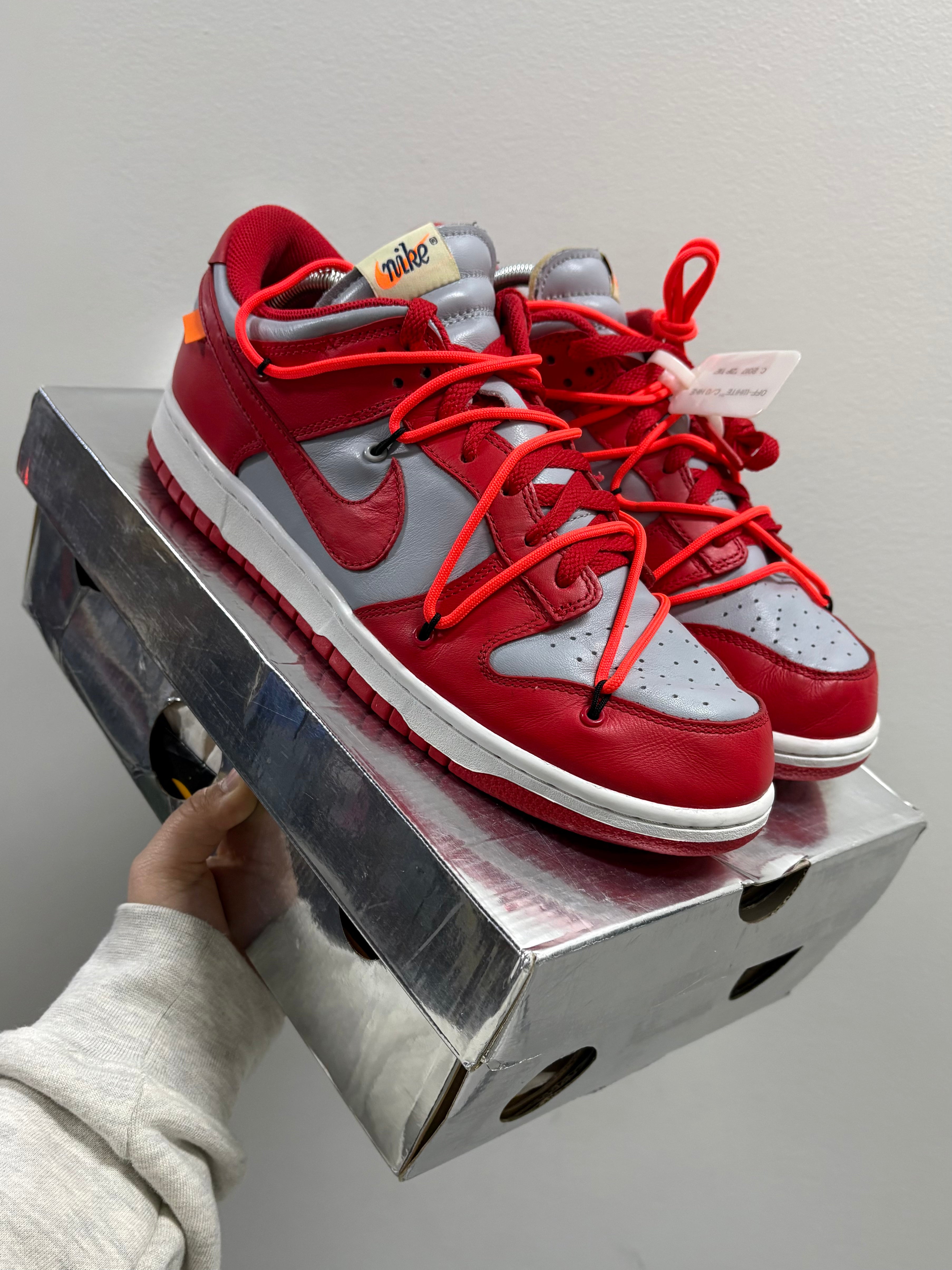 Off-White x Dunk Low University Red