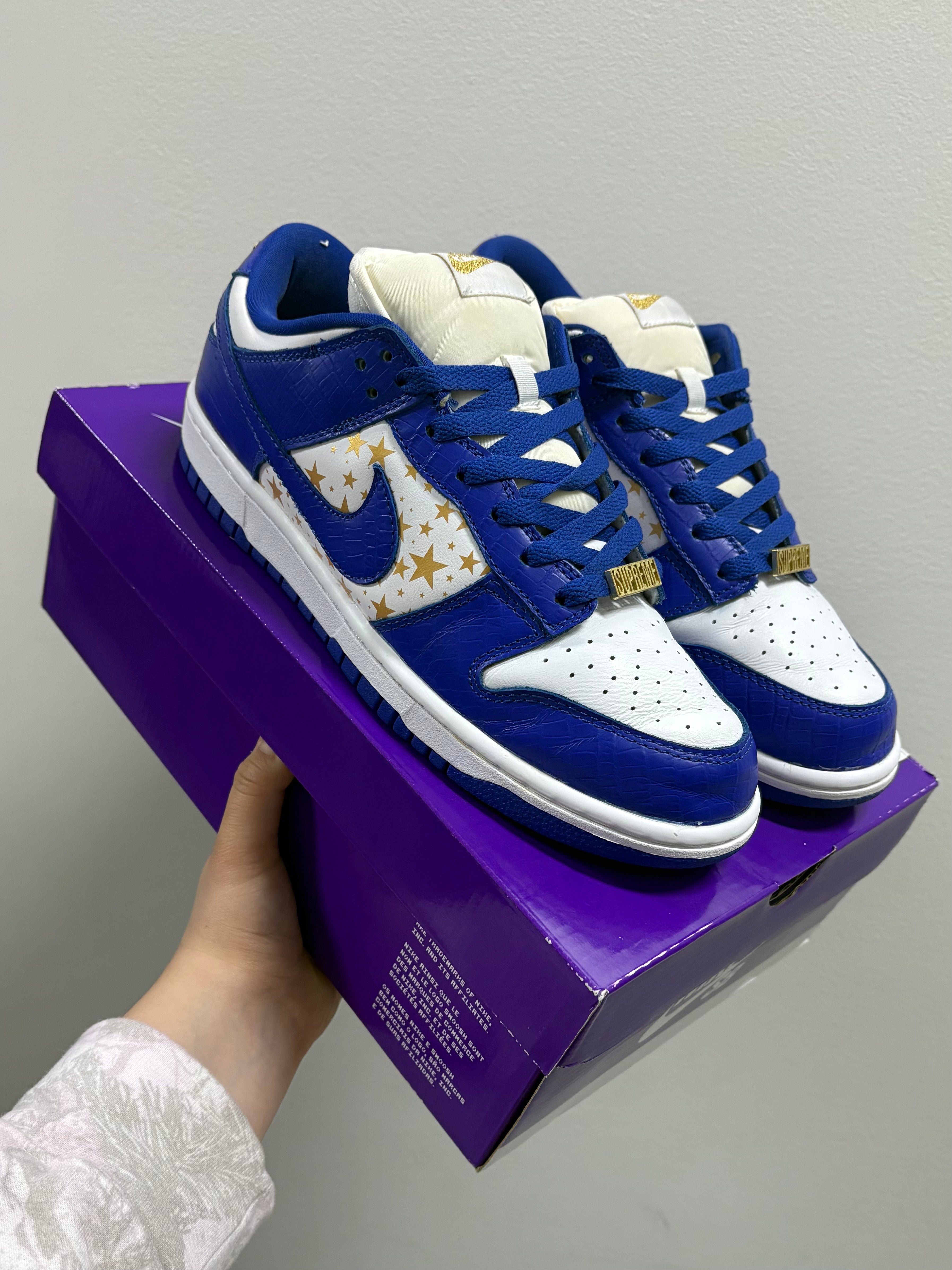 Supreme x Dunk Low OG SB QS Hyper Royal