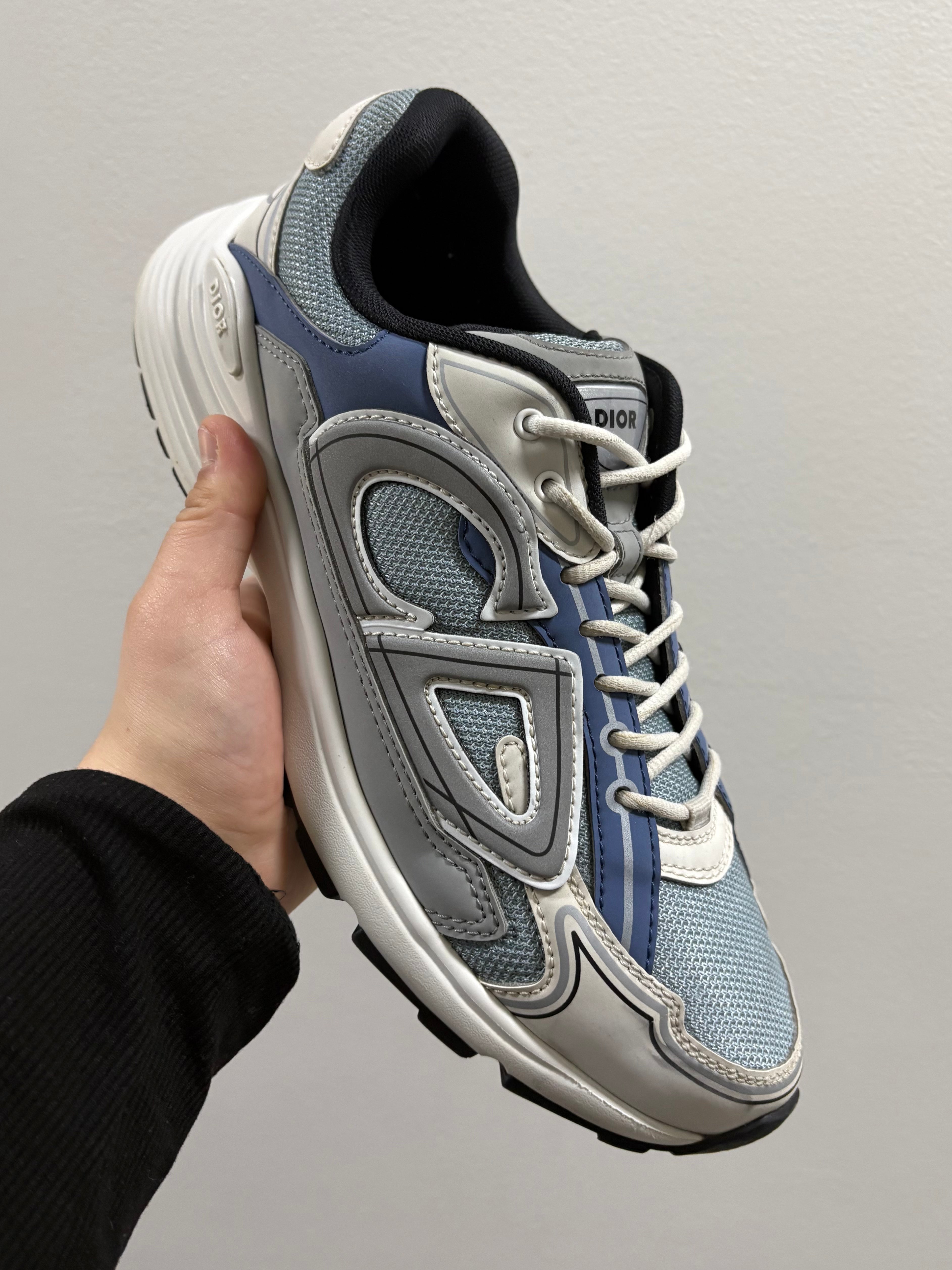 Dior B30 Blue Grey White