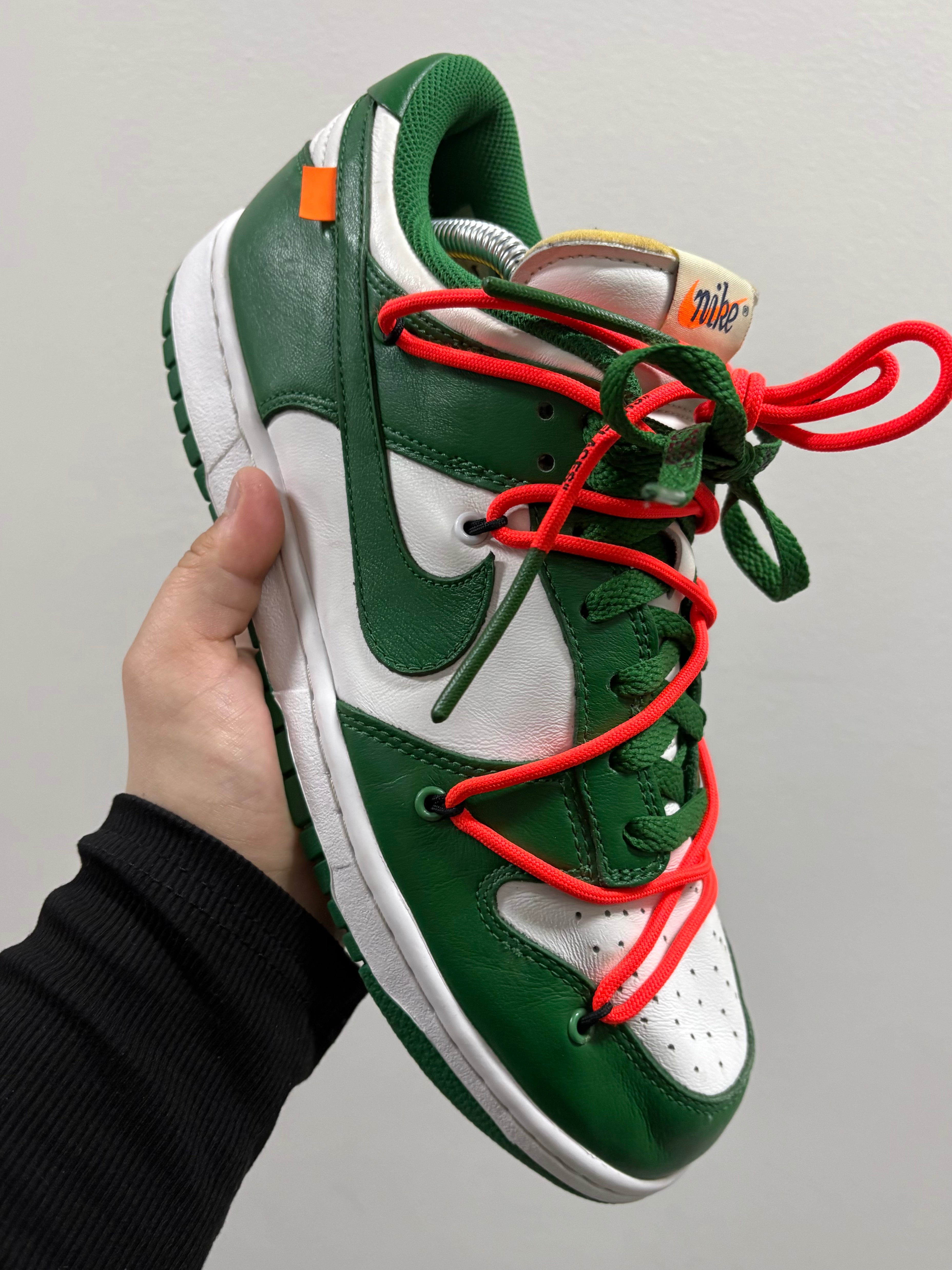 Off-White x Dunk Low Pine Green