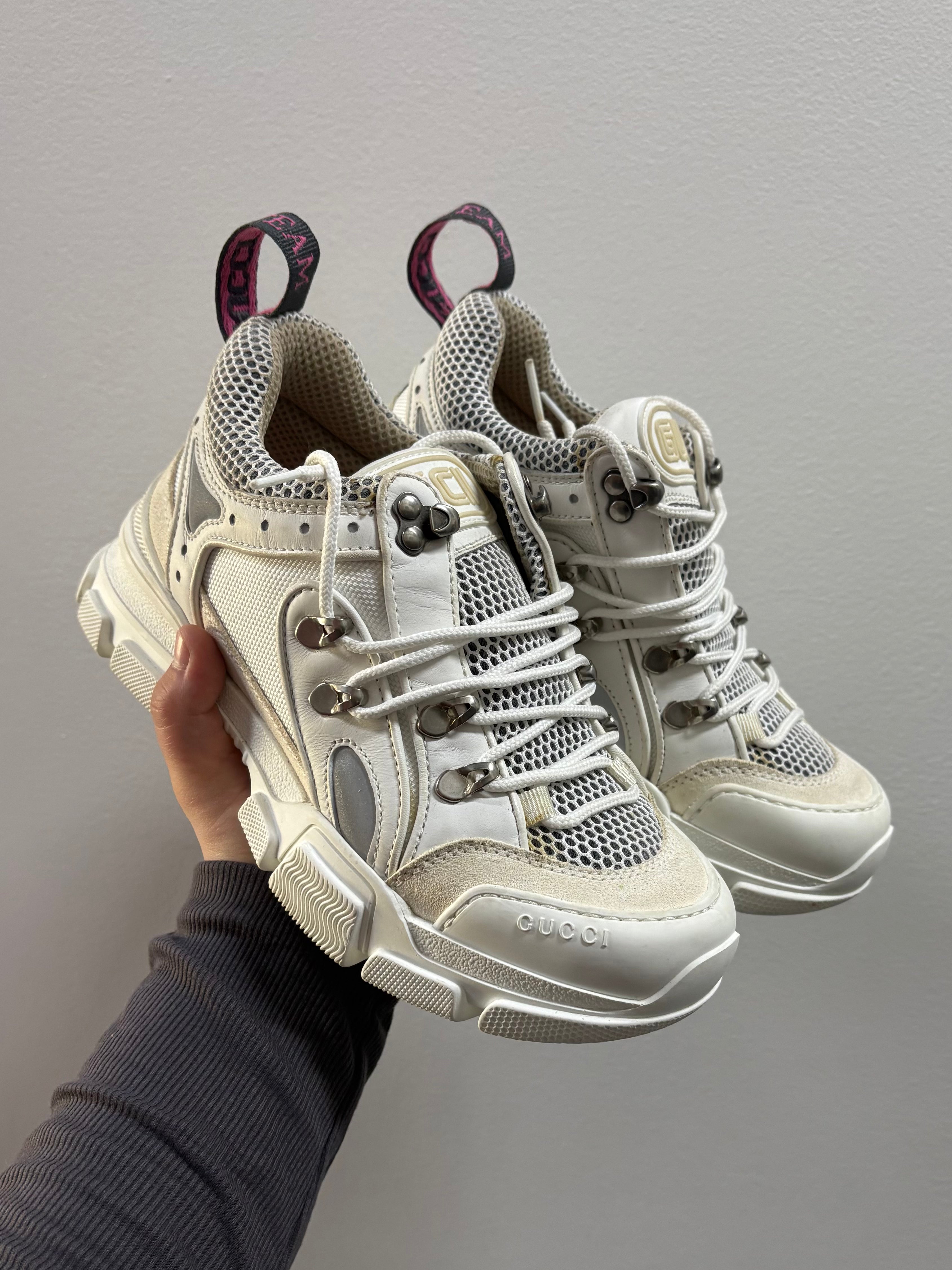 Gucci Wmns Flashtrek White