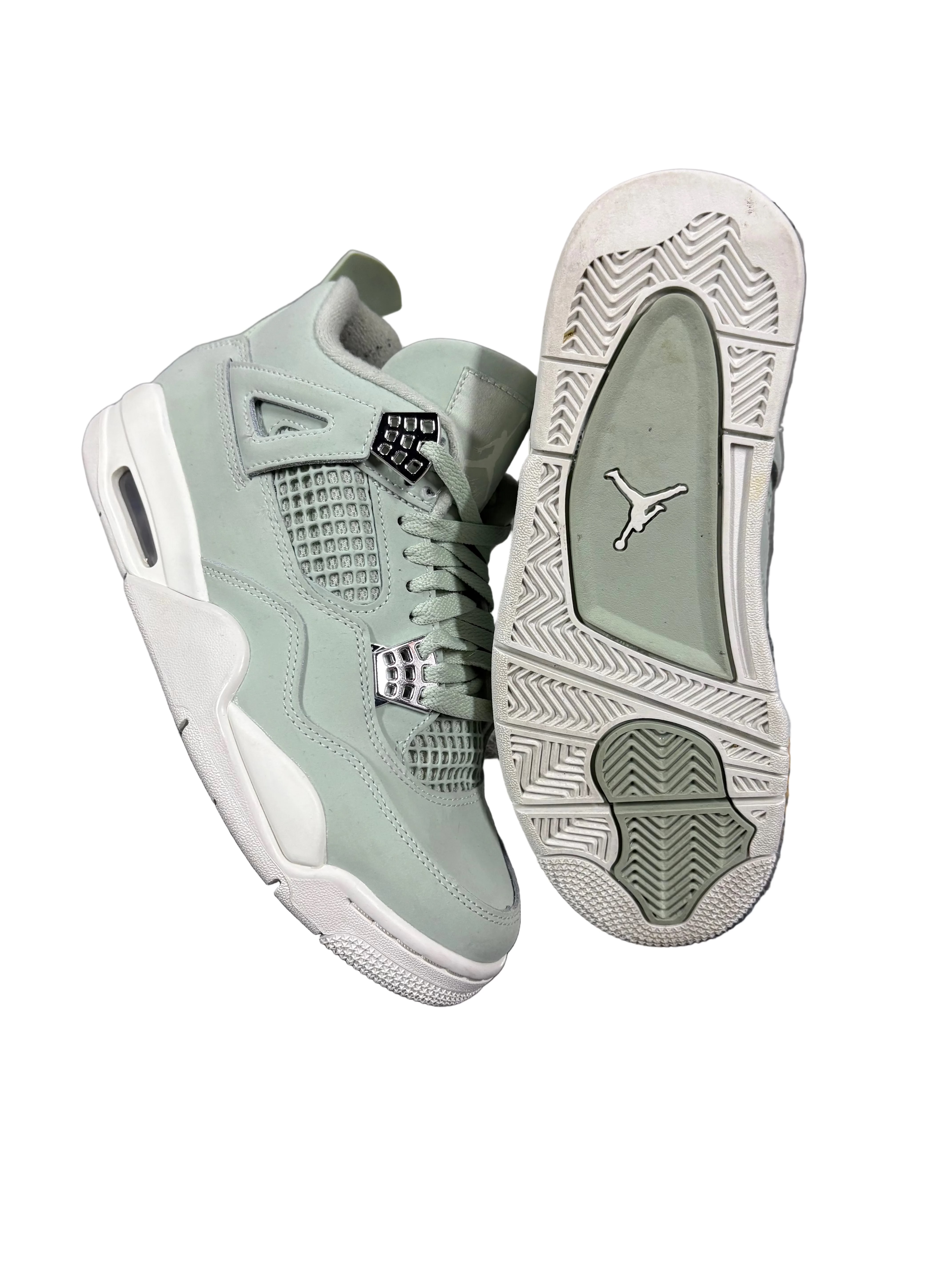 Wmns Air Jordan 4 Retro Abundance / Seafoam
