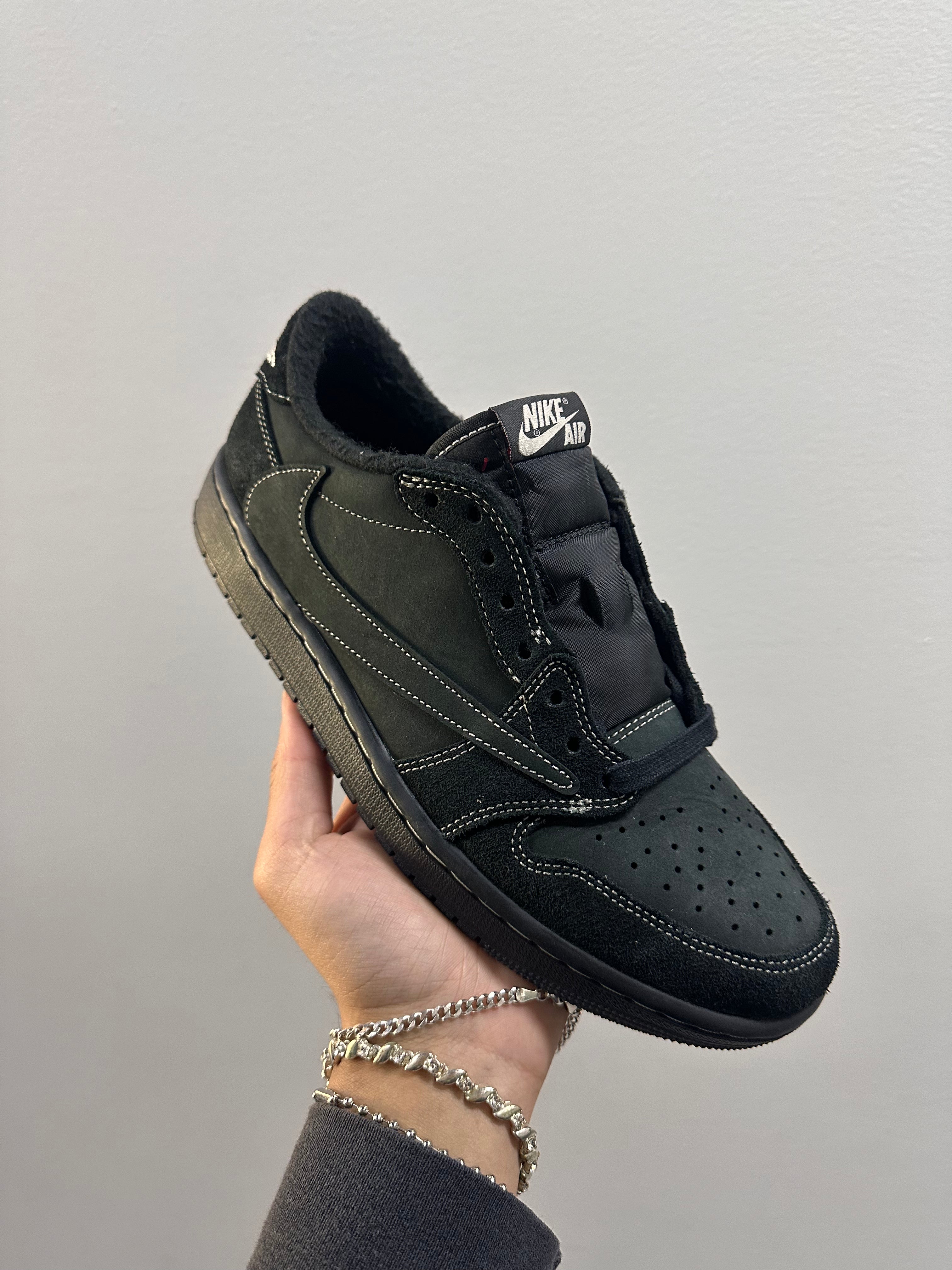 Travis Scott x Air Jordan 1 Low OG SP Black Phantom #1