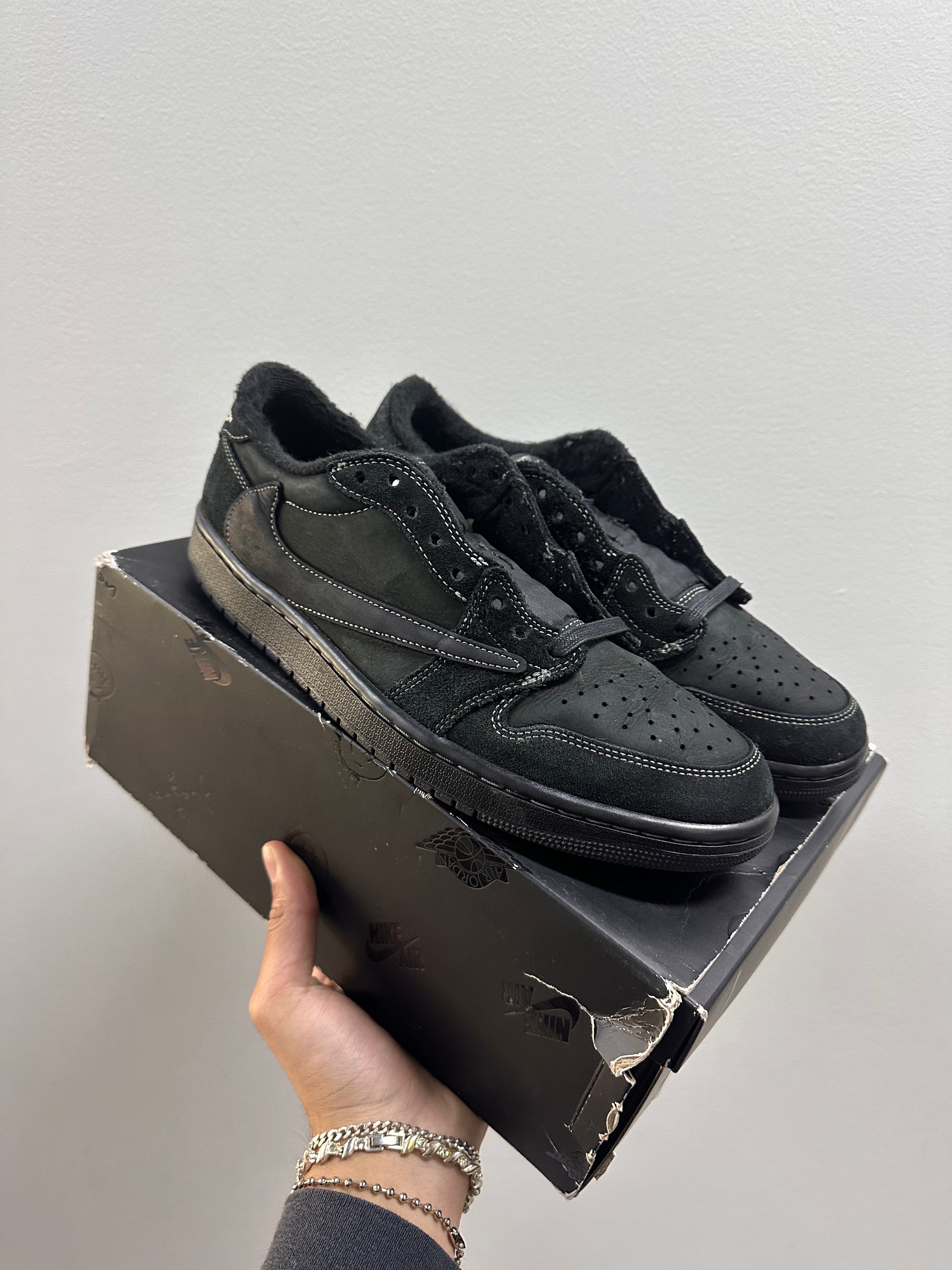 Travis Scott x Air Jordan 1 Low OG SP Black Phantom #2