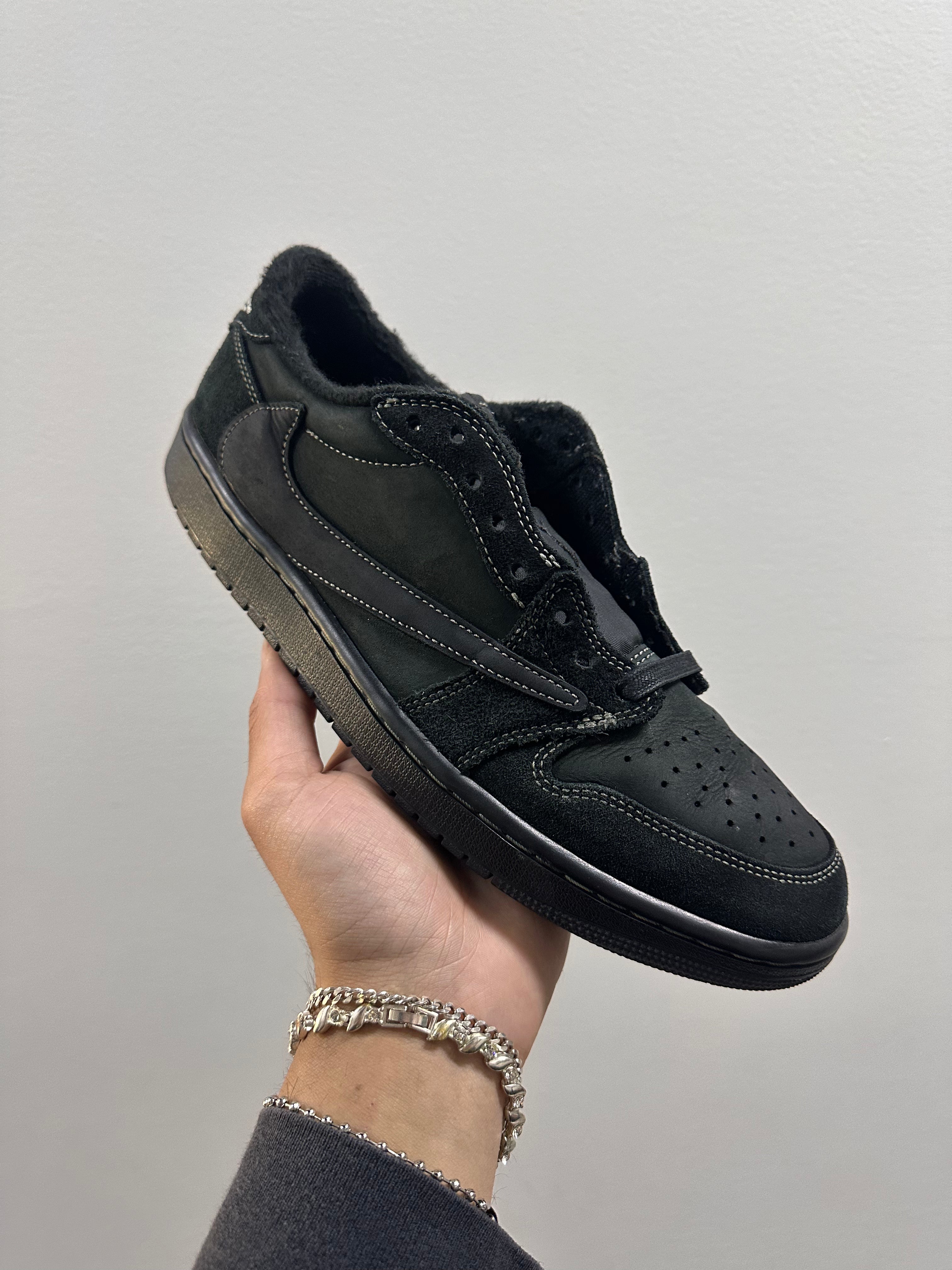 Travis Scott x Air Jordan 1 Low OG SP Black Phantom #2