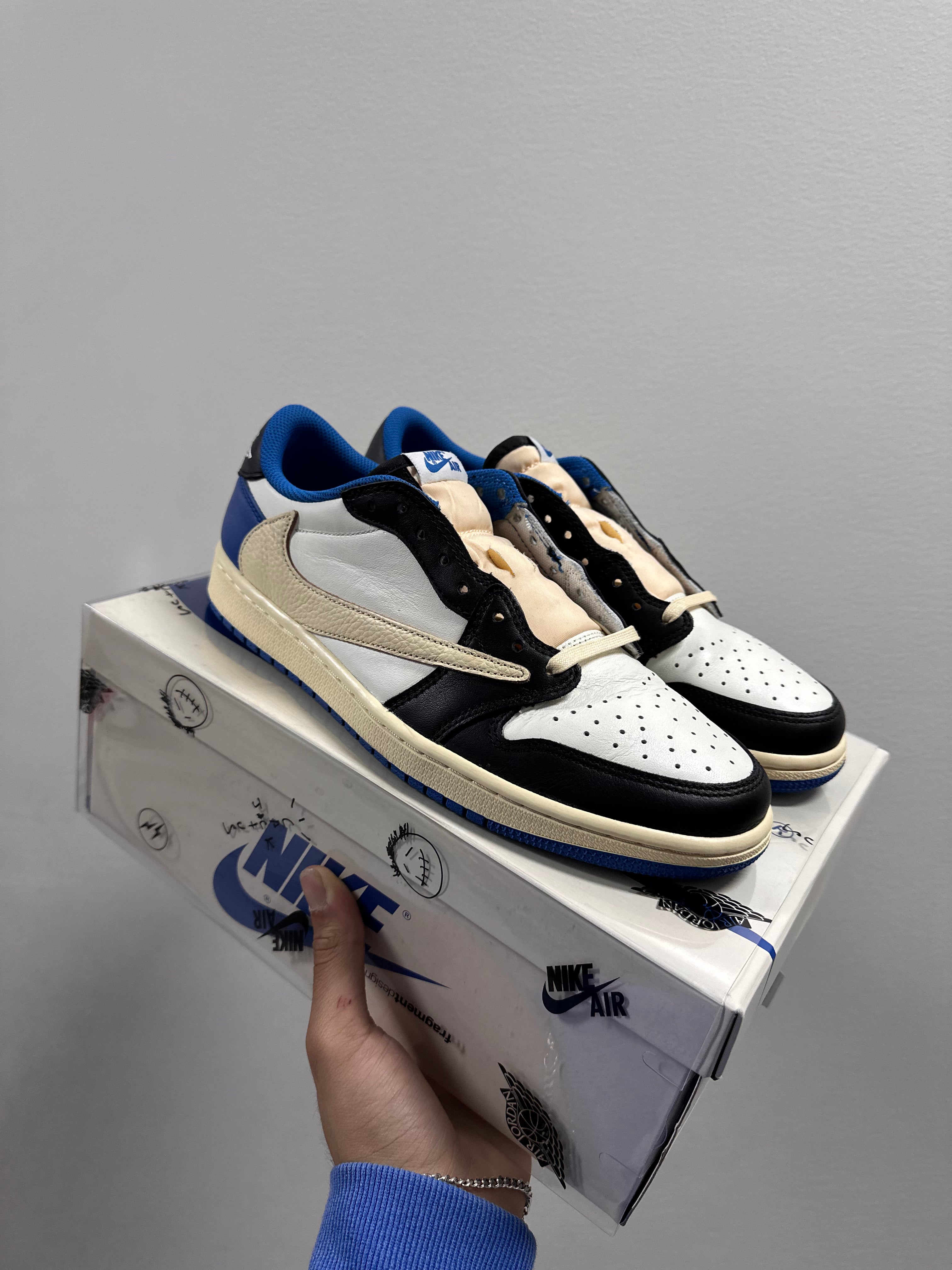 Fragment Design x Travis Scott x Air Jordan 1 Retro Low