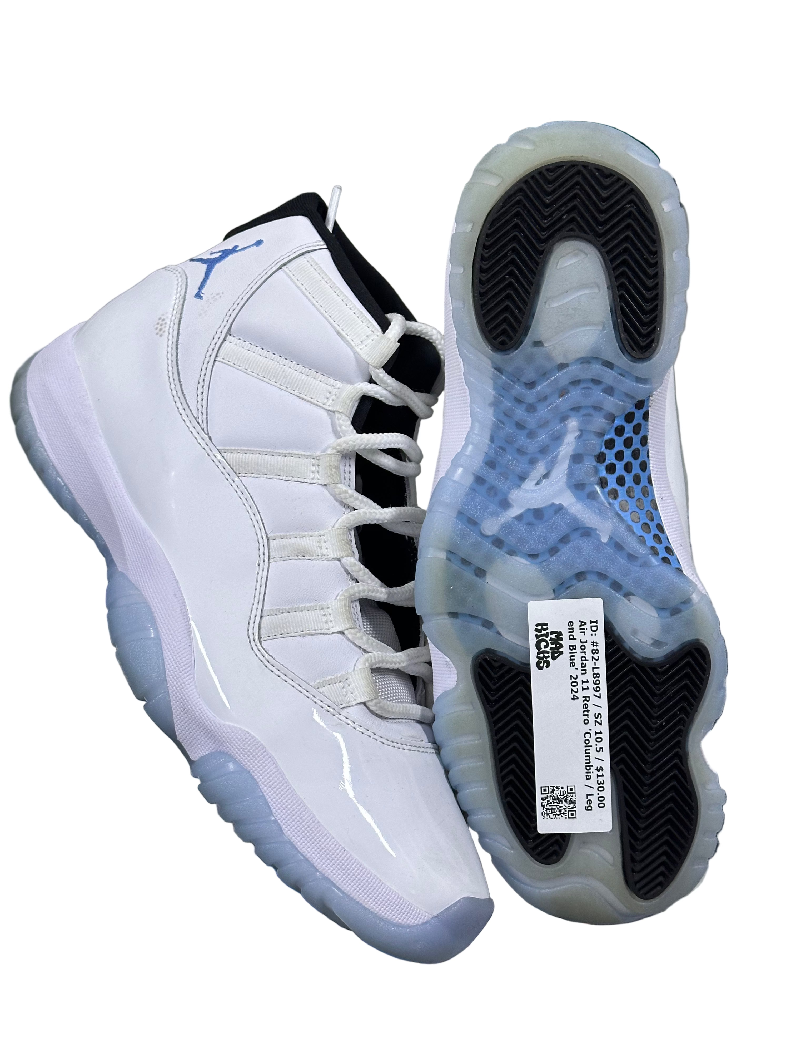 Air Jordan 11 Retro Columbia / Legend Blue 2024