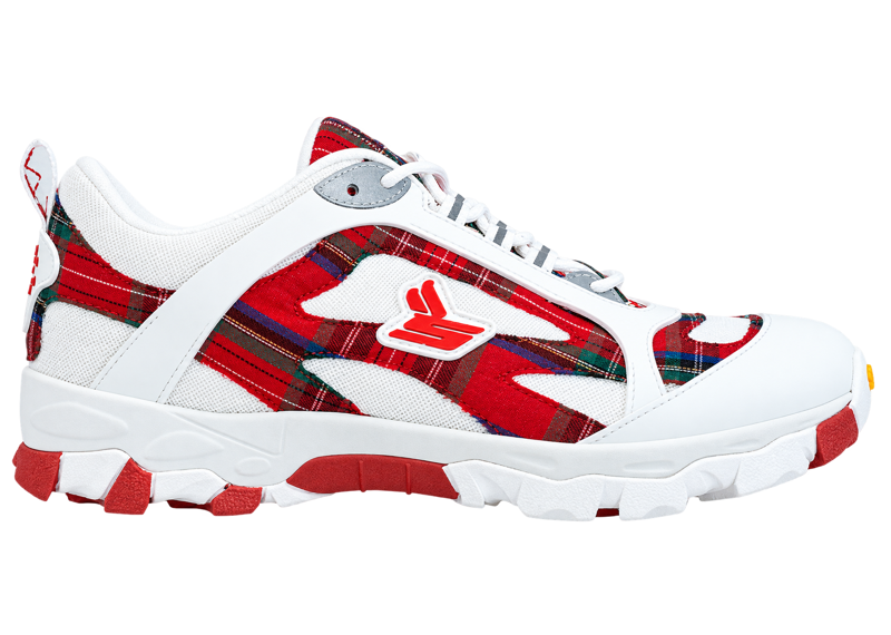 SICKO X ERIC EMANUEL HIKING SNEAKER WHITE/RED PLAID