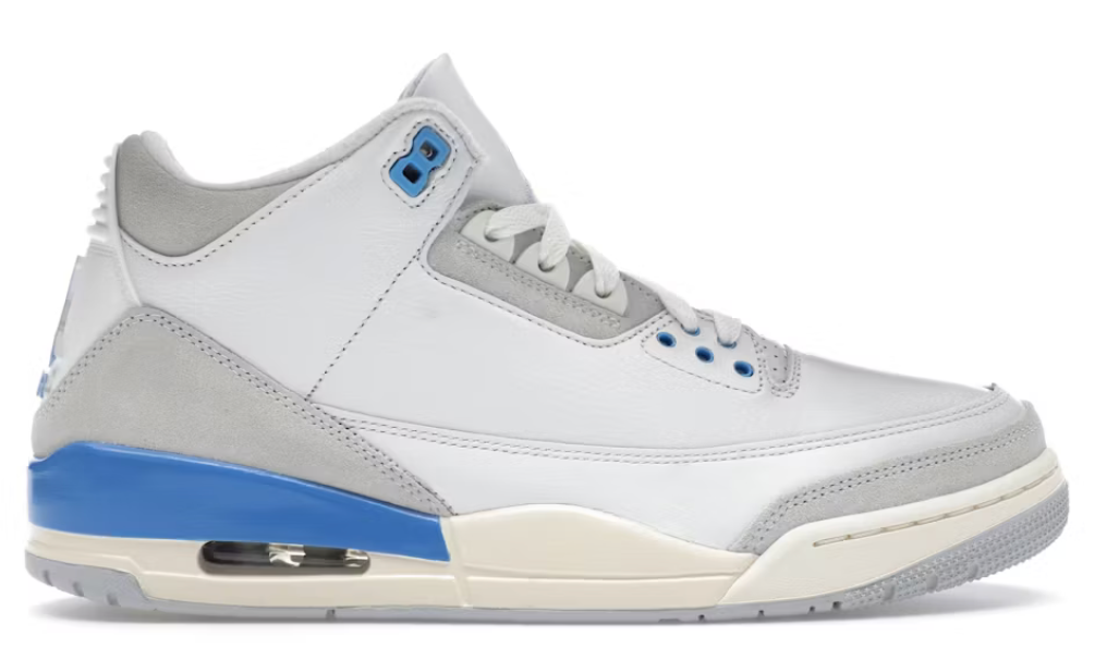 Air Jordan 3 Retro Hydrogen Blue
