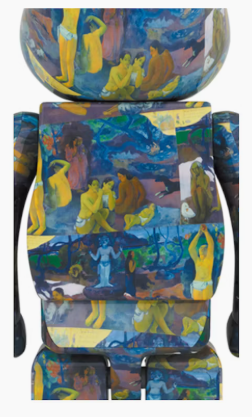 Bearbrick Eugène Henri Paul Gauguin (Where Do We Come From? What Are We? Where Are We Going?) 1000%