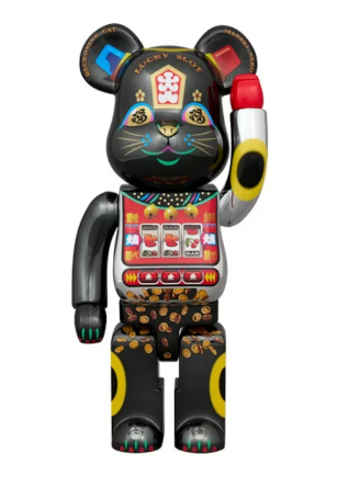Bearbrick Lucky Cat Jackpot 400%