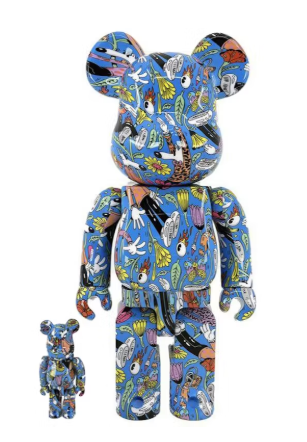 Bearbrick x Steven Harrington "Magic Hour" 100% & 400% Set