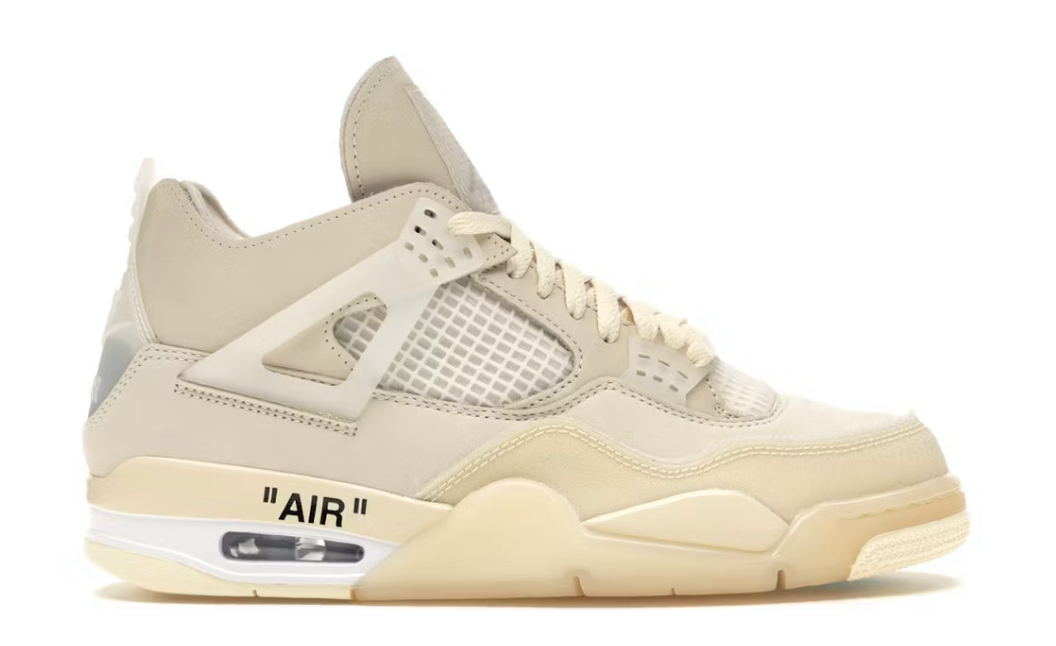 Off-White x Wmns Air Jordan 4 SP Sail