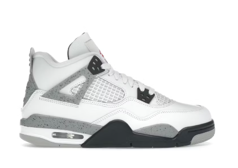 Air Jordan 4 Retro OG GS White Cement 2025