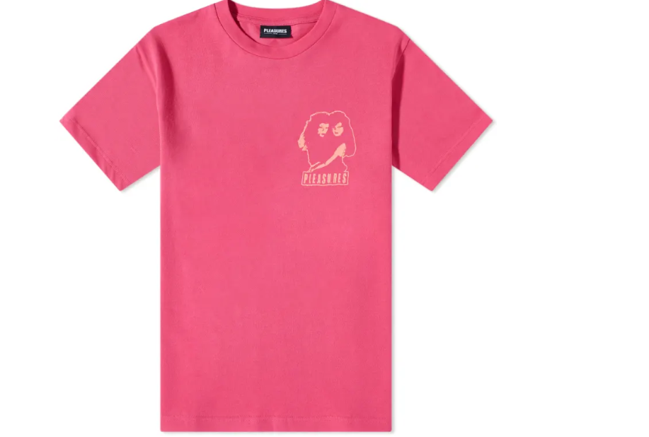 PLEASURES PINK BODY TEE