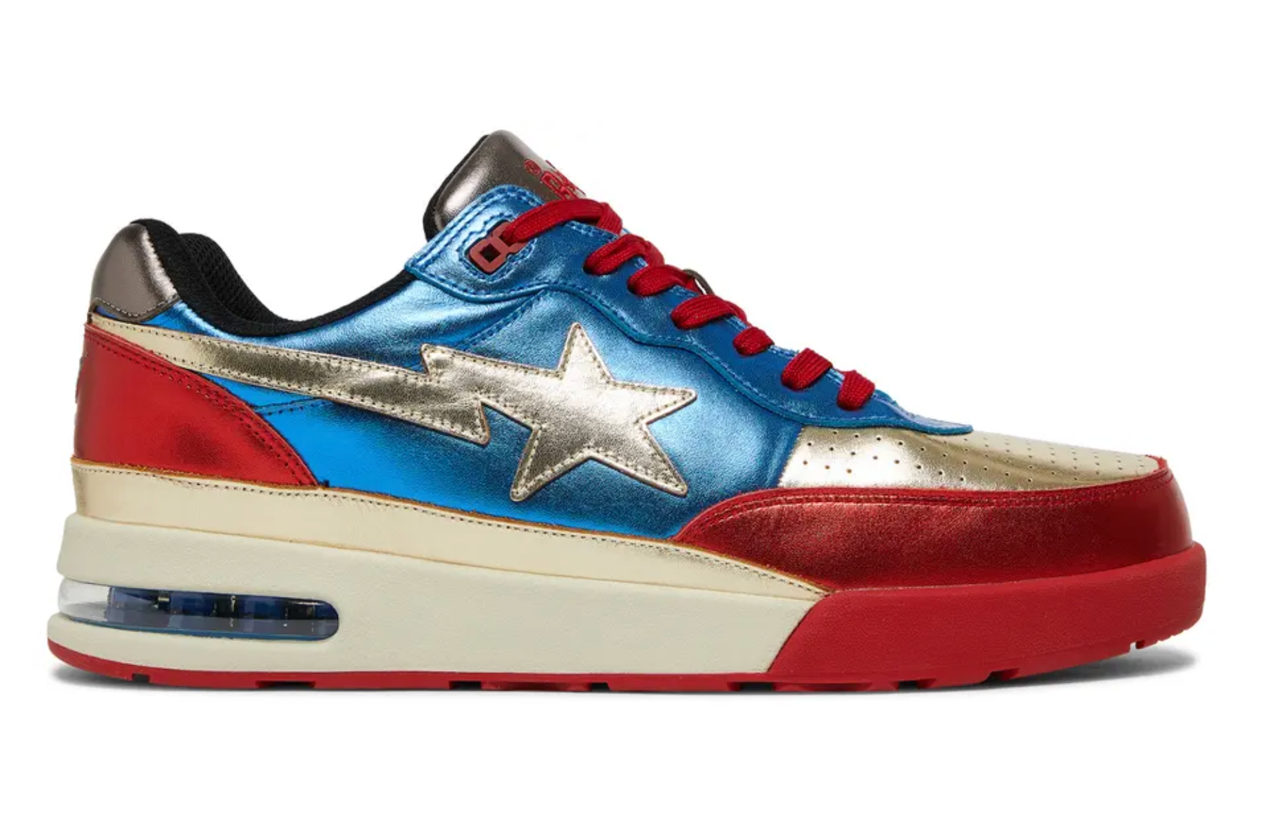 Roadsta Navy Red Gold