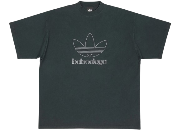 Balenciaga x Adidas Black Short Sleeve