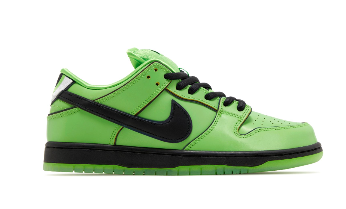 The Powerpuff Girls x Dunk Low Pro SB QS Buttercup