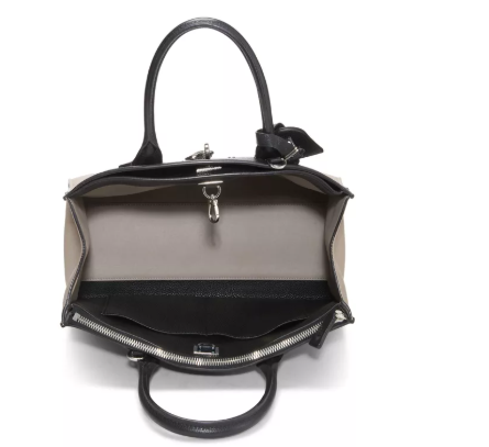 Louis Vuitton City Steamer Handbag Leather MM Neutral