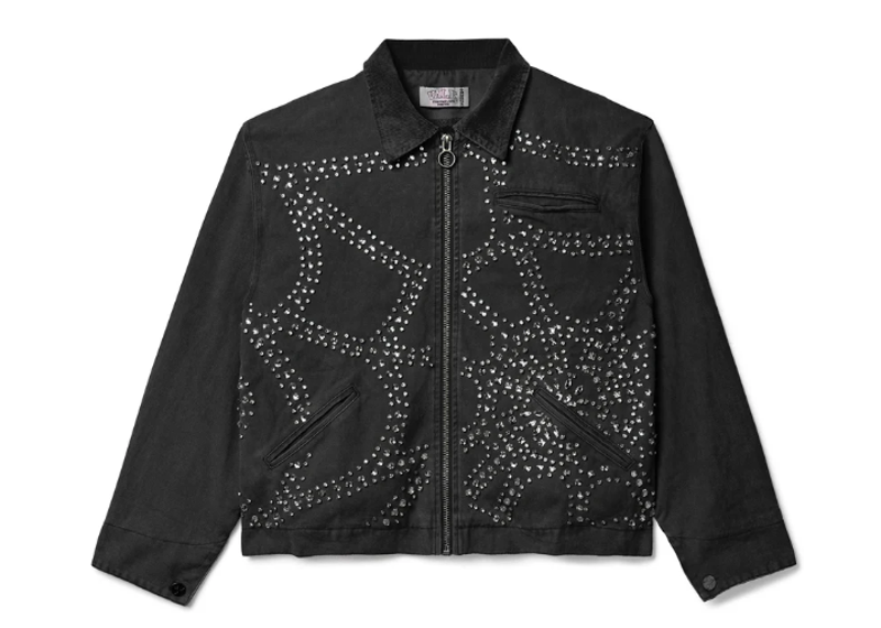 Vale Forever  BLACK ICE CRYSTAL WORK JACKET