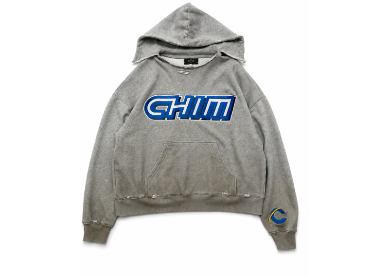 HMDD Dirty Chim Hoodie Grey