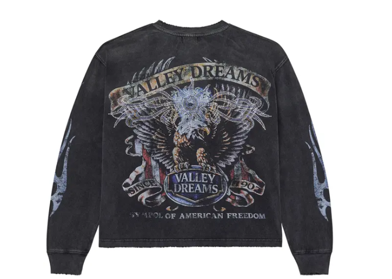 Vale Forever Valley Bling Long-Sleeve Black