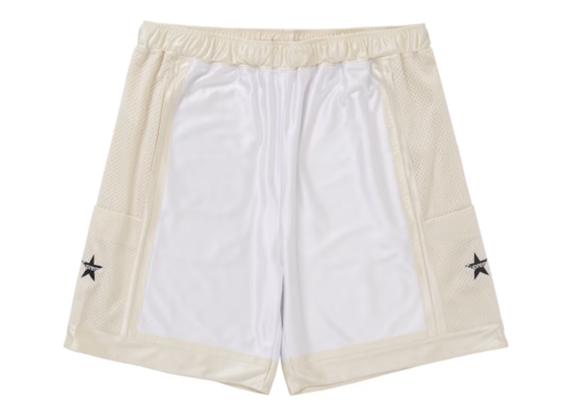 Supreme Side Pocket Basketball Short White