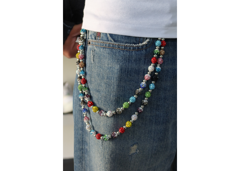 KASHOUT STUDIOS DOUBLE WALLET CHAIN FADED DREAMS