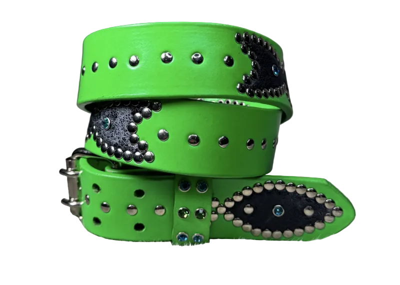 HOTWL SLIME GREEN Origins Belt (black)
