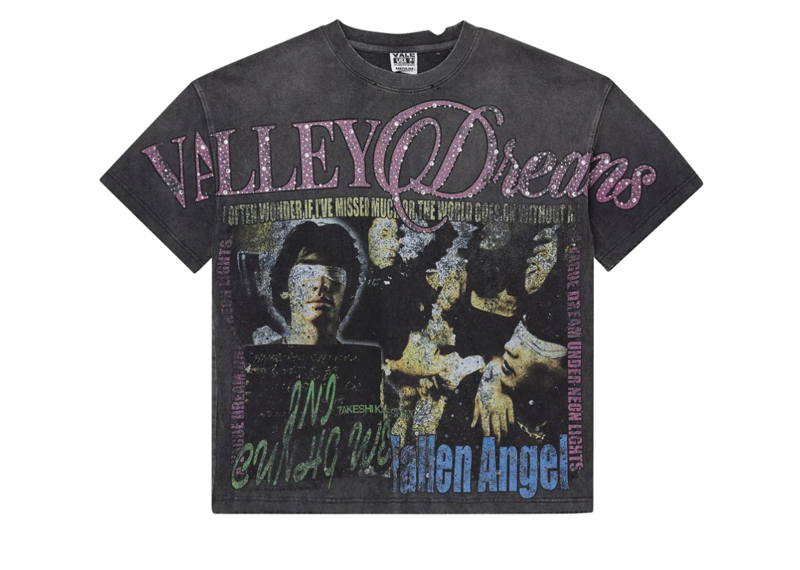 Vale Forever Fallen Bling Tee Black