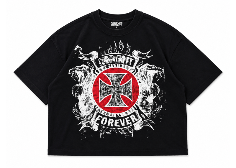 Forever Hungry Biker Tee