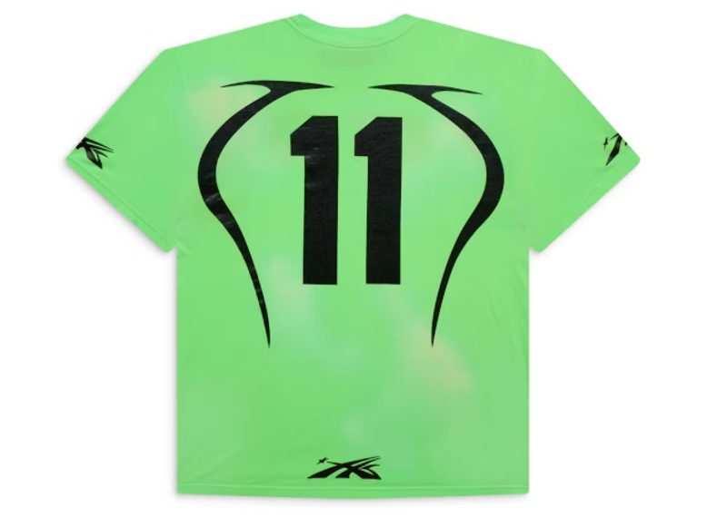 Hellstar Warm Up T-shirt Neon Green
