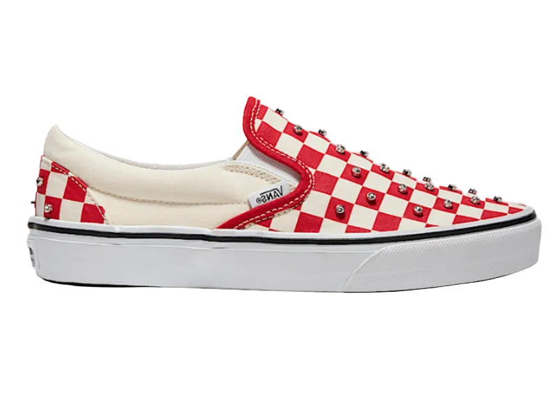 VANS Classic Slip-On Checkerboard Rhinestone