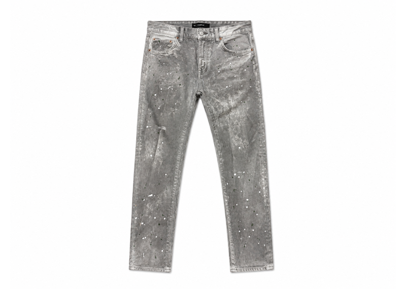 Purple brand P001 Grey Green Paint Splatter