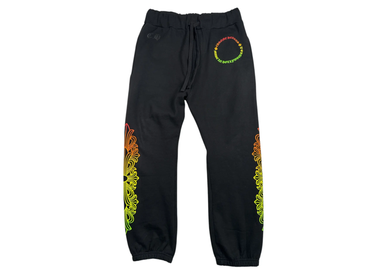 Chrome Hearts Chrome Hearts Gradient Circle Logo Sweatpants