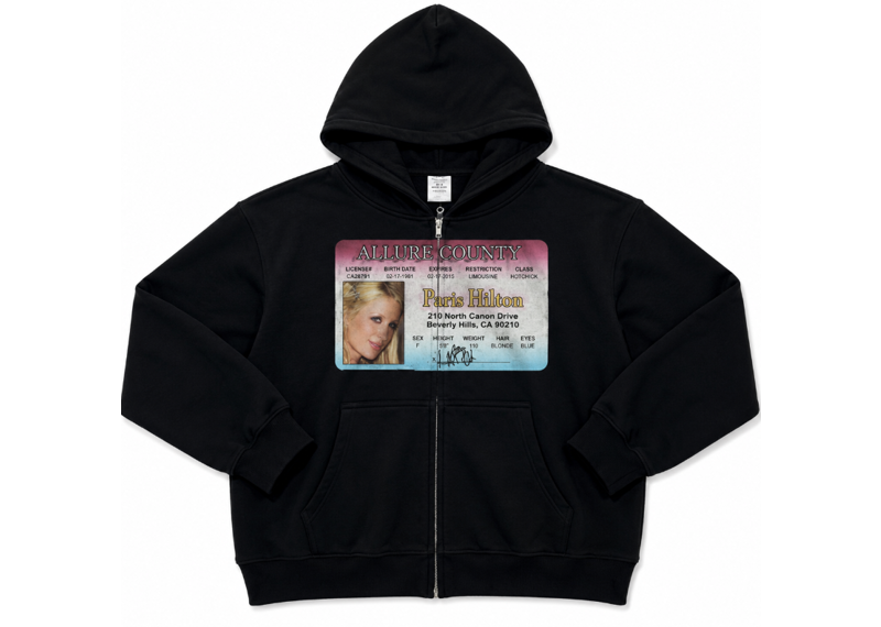 Allure County Paris Hilton Zipup