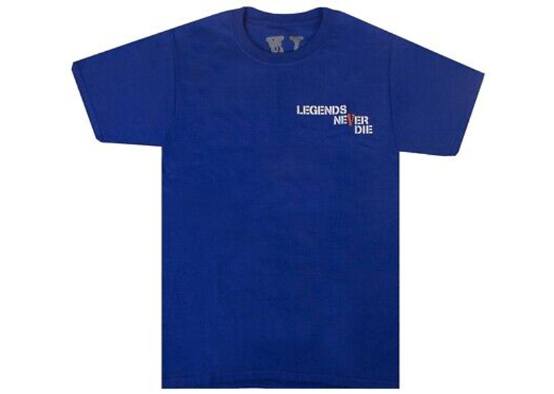 New Juice Wrld x Vlone 999 Tee Blue